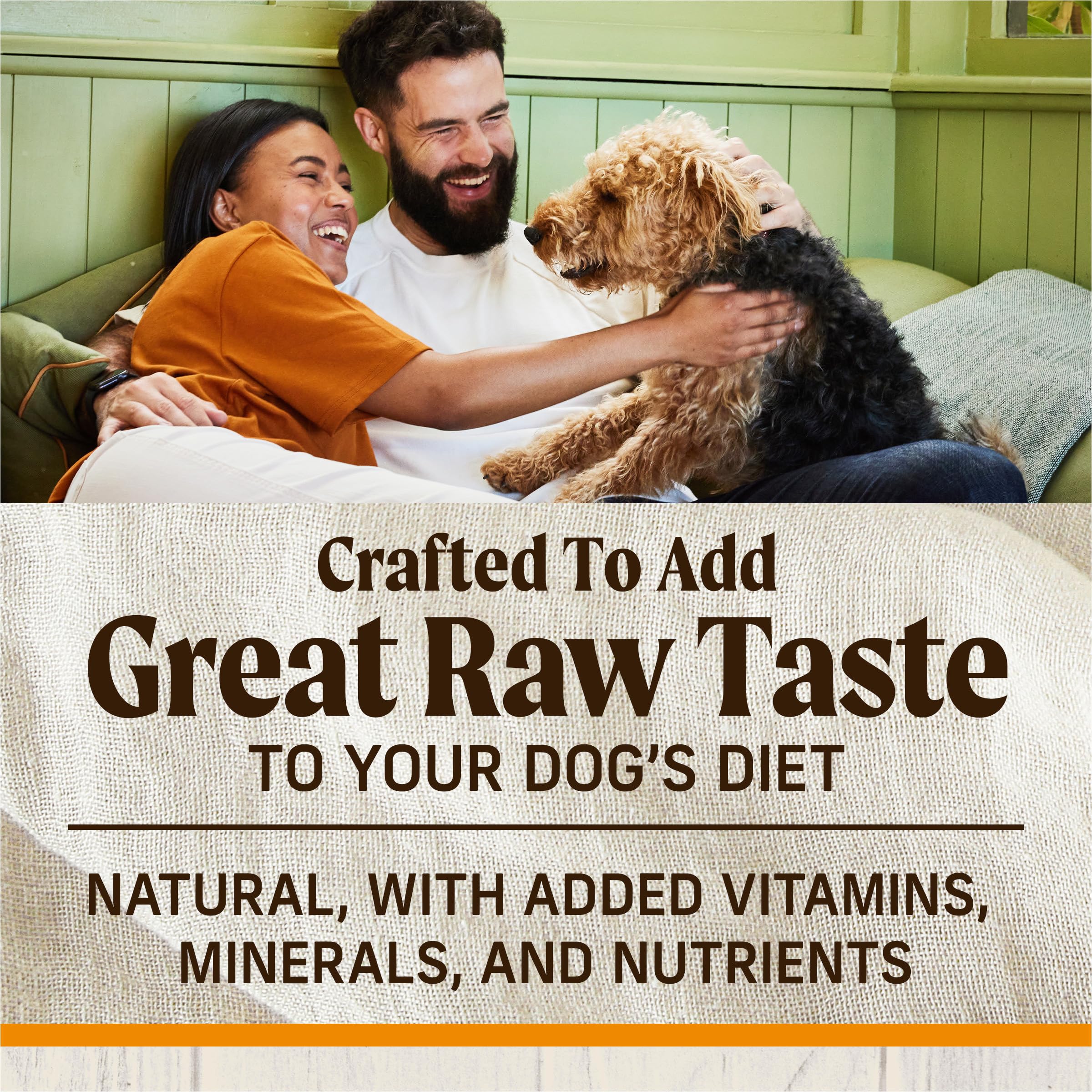 Merrick Healthy Grains Freeze Dried Raw Coated Kibble, Natural High Protein Dog Food, Chicken and Brown Rice - 10.0 lb. Bag