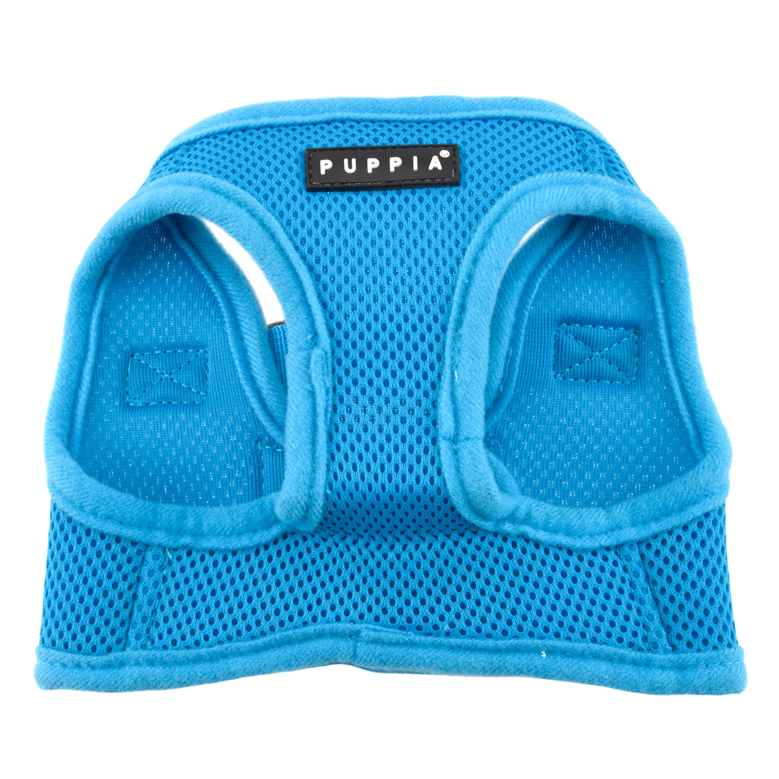 PUPPIA International Harness Soft B Vest, Large, Sky Blue
