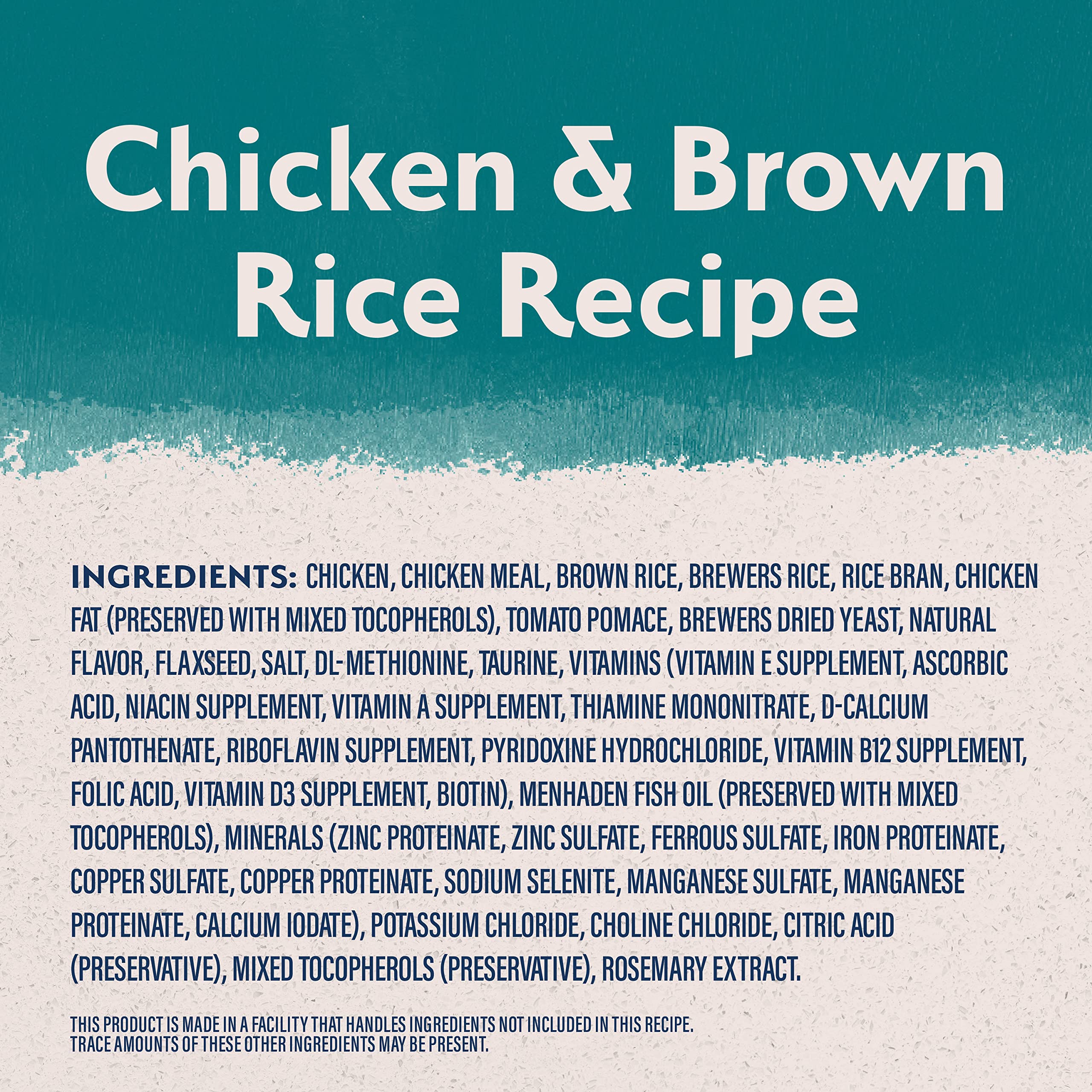 Natural Balance Limited Ingredient Adult Dry Dog Food with Healthy Grains, Chicken & Brown Rice Recipe, 4 Pound (Pack of 1)