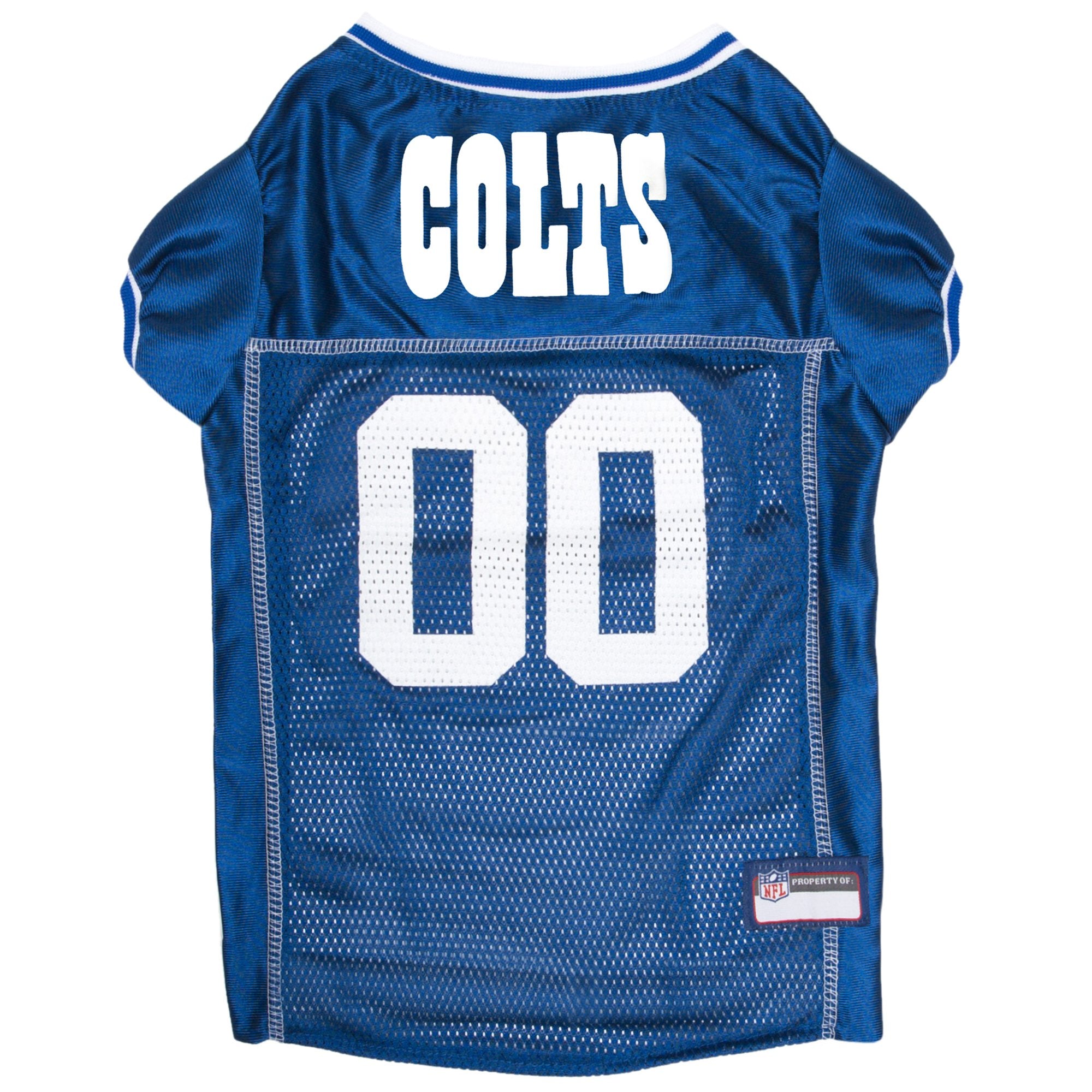 Nfl Indianapolis Colts Dog Jersey, Size: X-Small. Best Football Jersey Costume For Dogs & Cats. Licensed Jersey Shirt