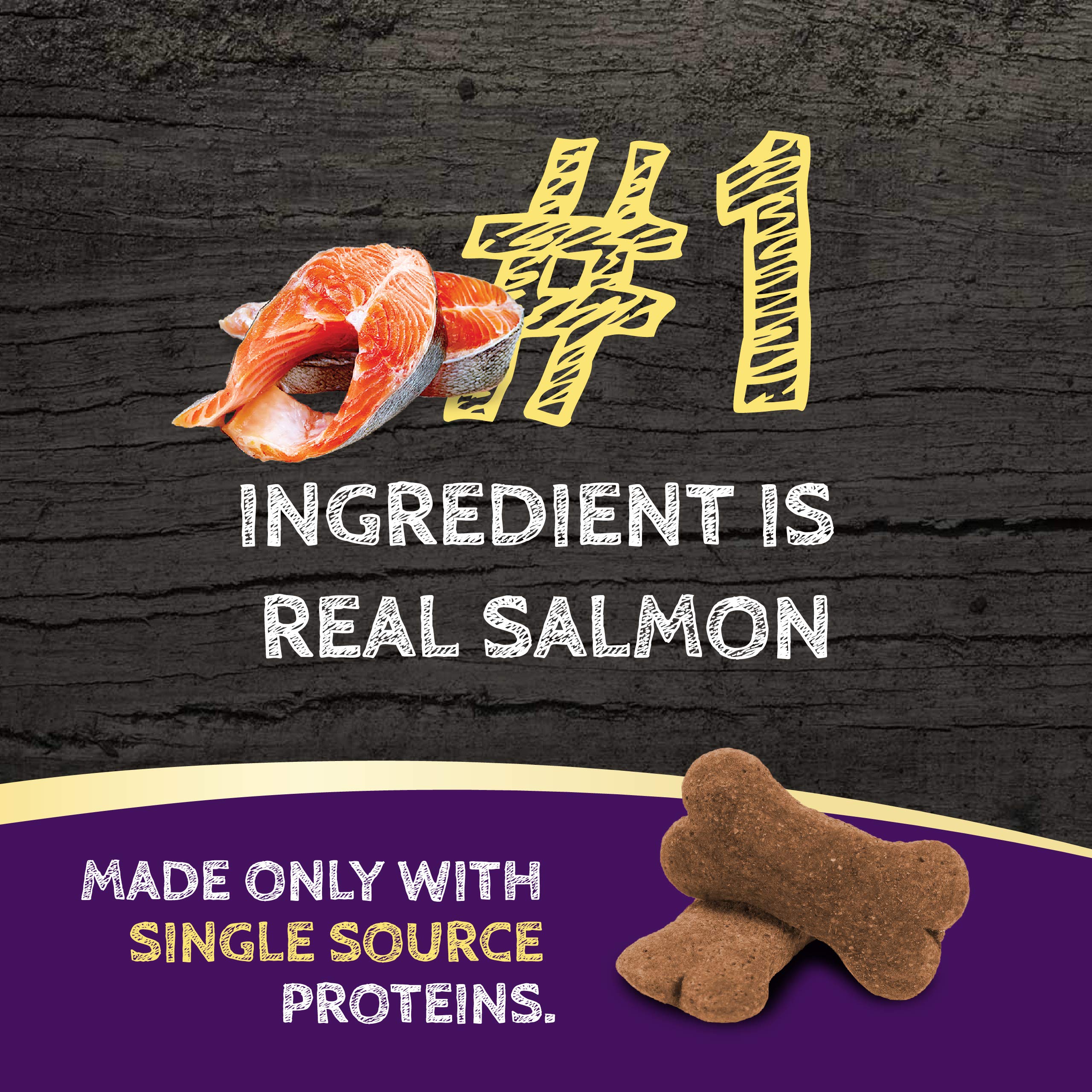 Zignature Salmon Limited Ingredient Formula Biscuit Dog Treats 12oz