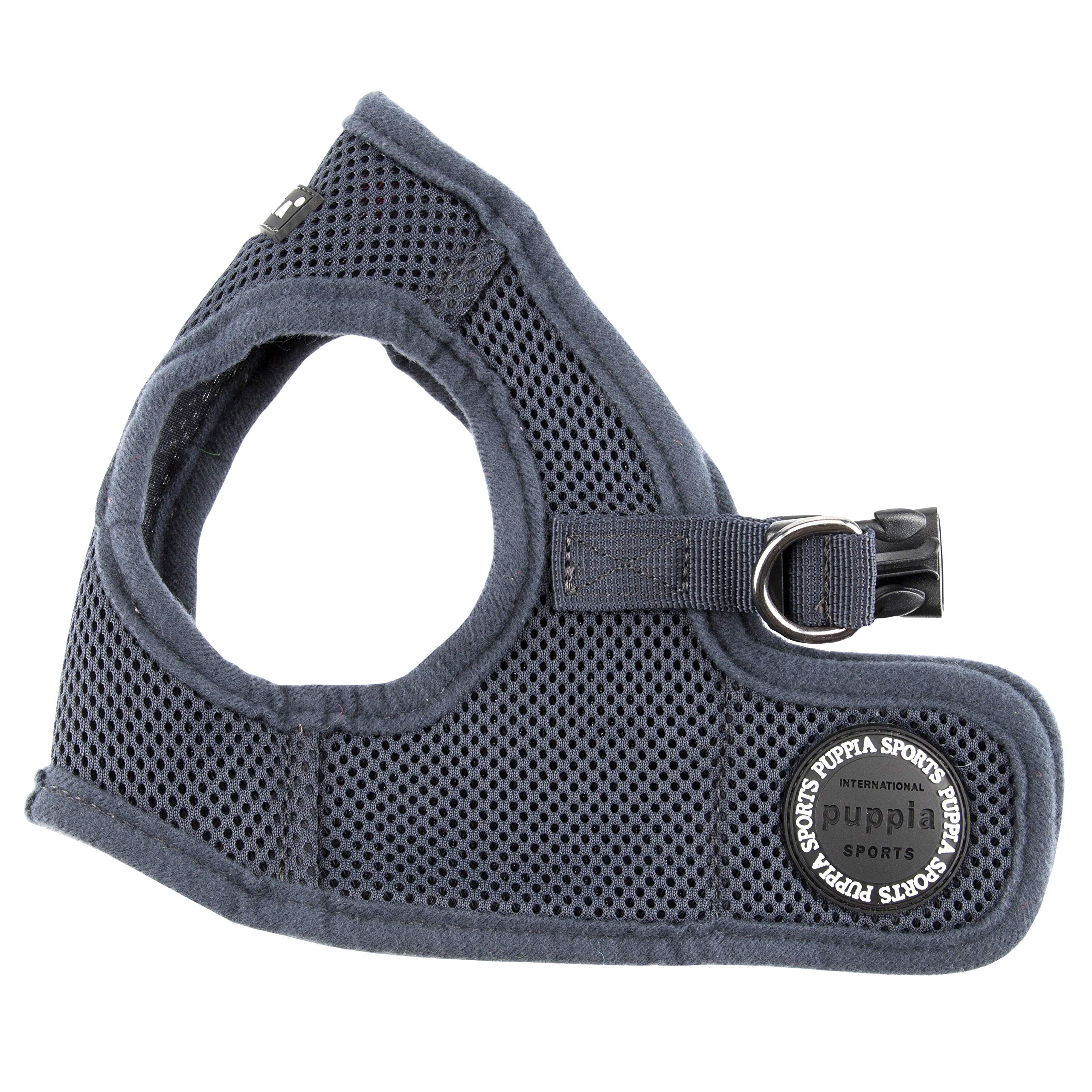 Puppia International Soft Vest Harness, X-Large, Grey