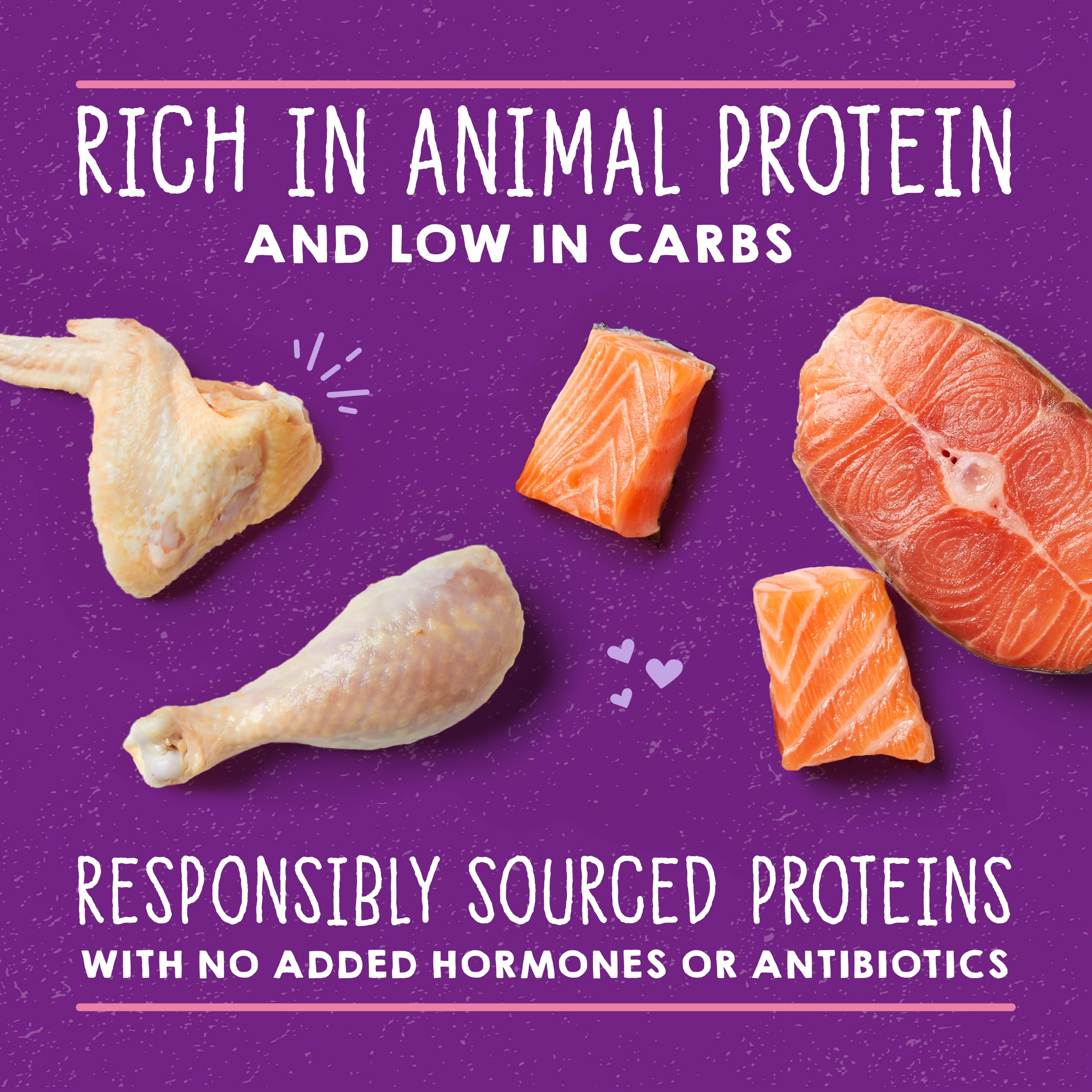 Stella & Chewy s Carnivore Cravings Savory Shreds Cans - Grain Free, Protein Rich Wet Cat Food - Cage-Free Chicken & Wild-Caugh