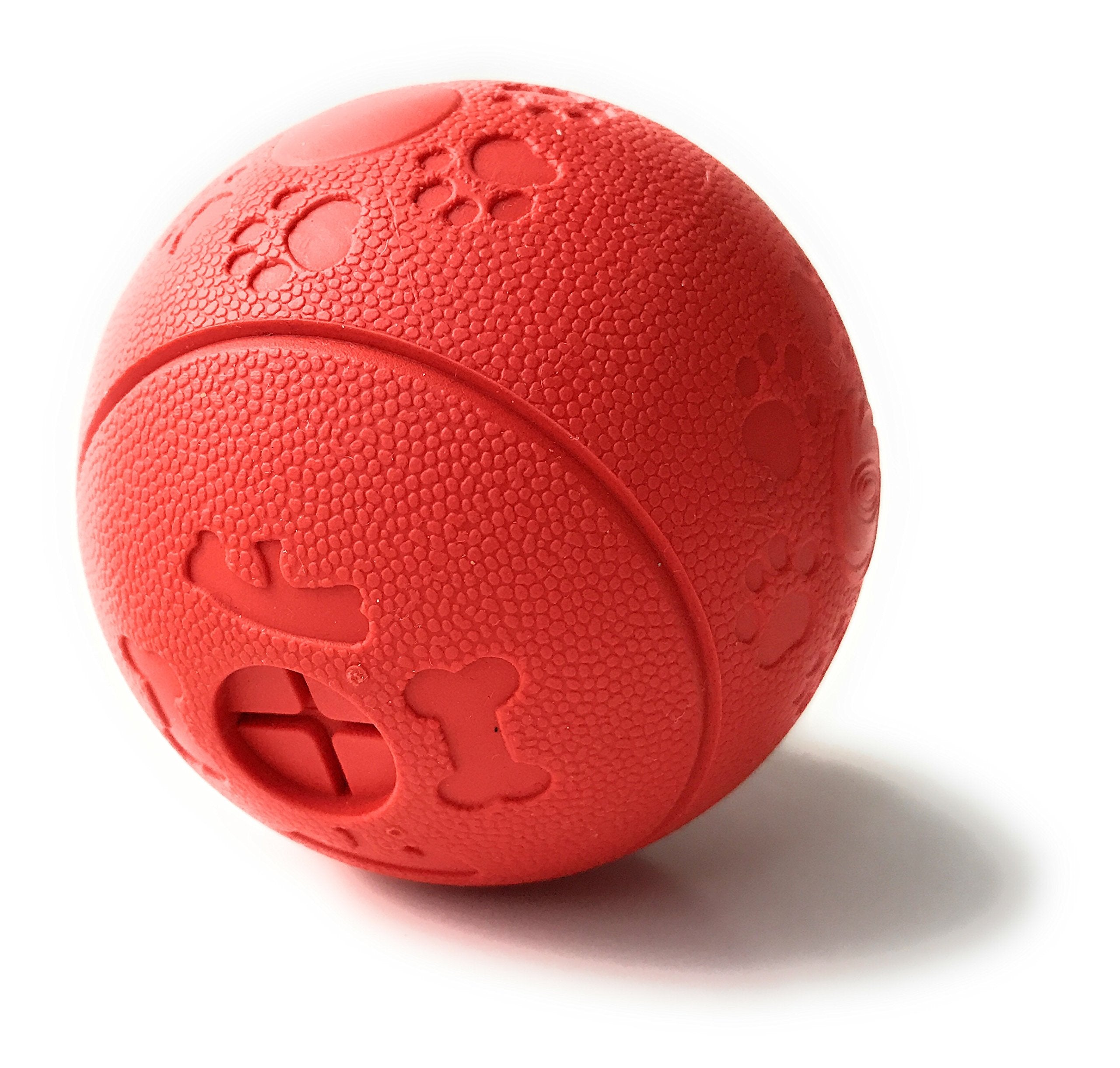 Interactive Treat Dispensing Toy Ball Puzzle for Dogs, Puppies - Intelligence and IQ Training to Reduce Separation Anxiety and K