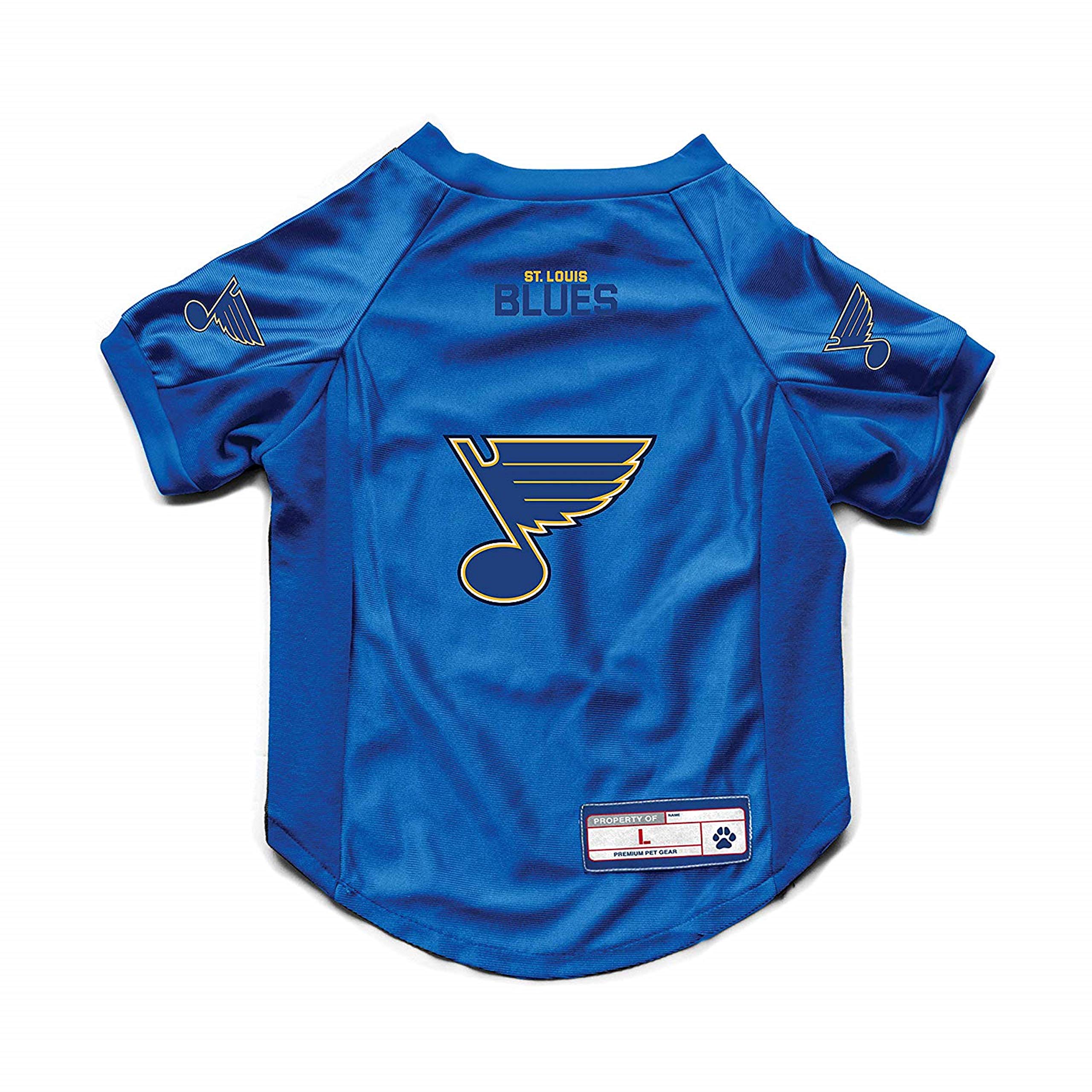 St. Louis Blues Pet Jersey Stretch Size Xs - Special Order