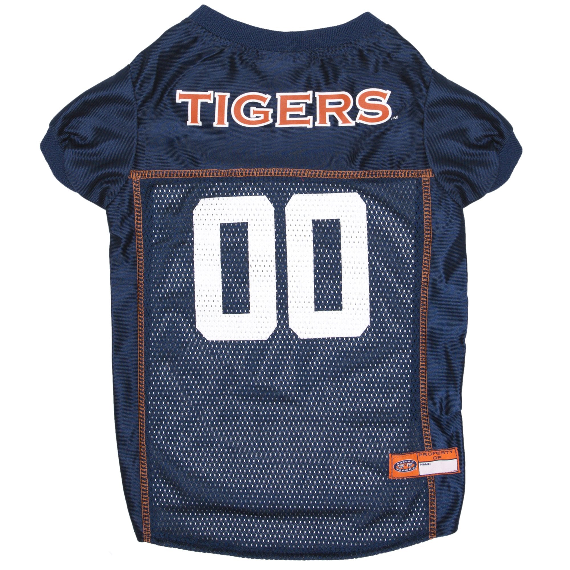 Pets First NCAA College Auburn Tigers Mesh Jersey for DOGS & CATS, XX-Large. Licensed Dog Jersey with your Favorite Football/Bas