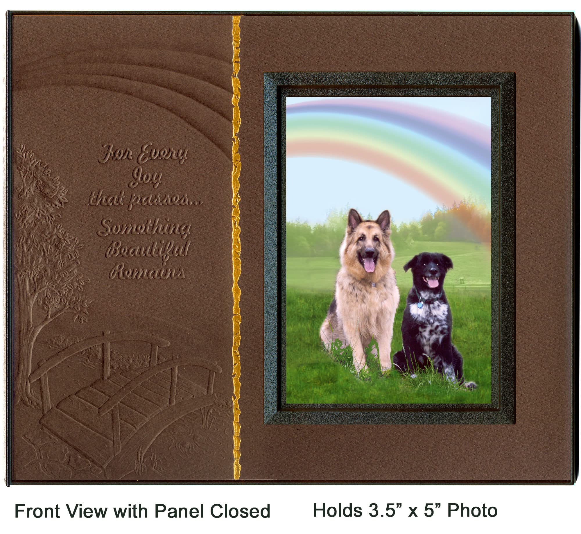 Expressly Yours! Photo Expressions Pet Lover Remembrance Gift Rainbow Bridge Poem Pet Memorial Picture Frame Keepsake And Sympat