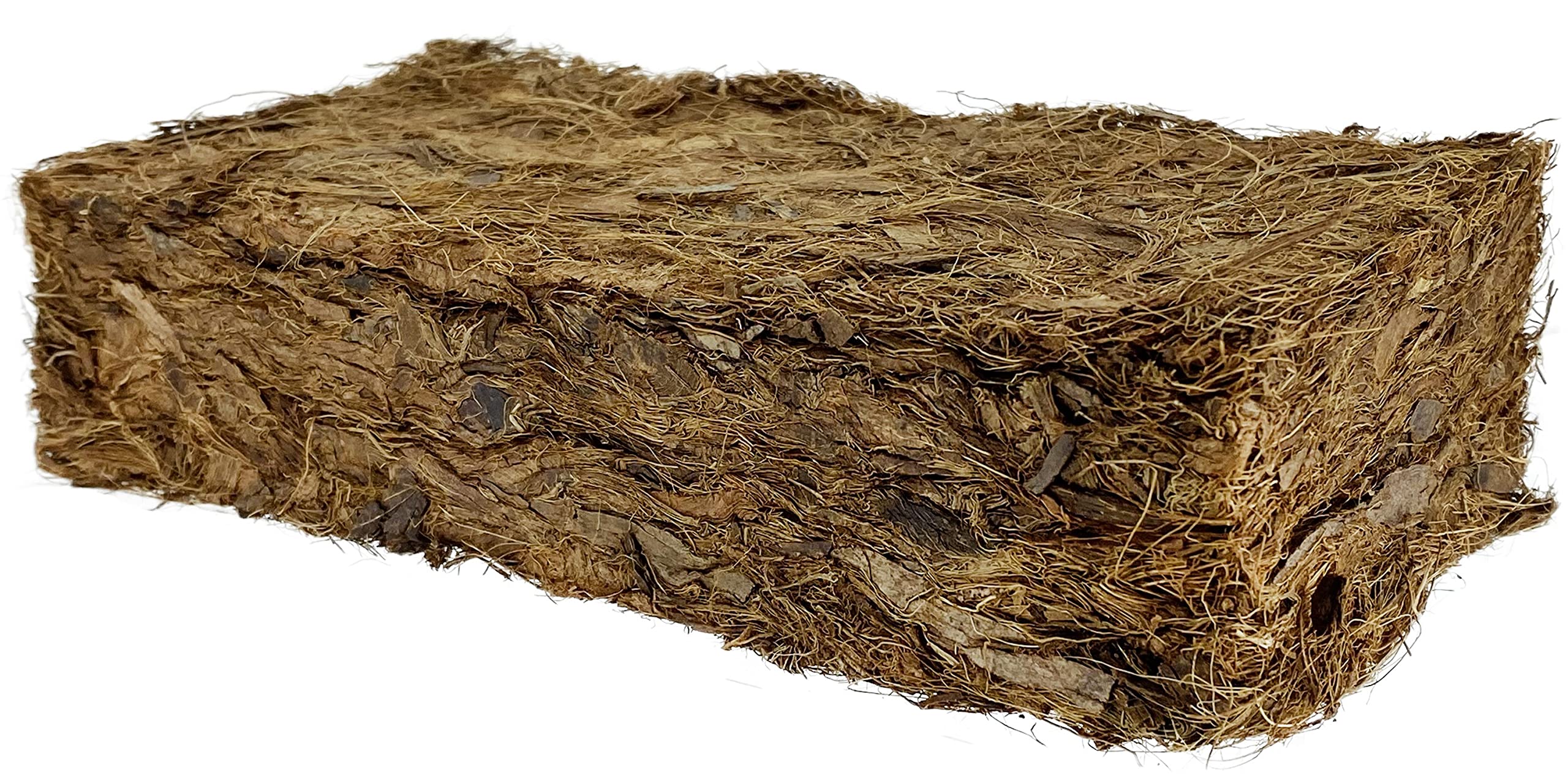 Komodo Coconut Coir Chip Brick | 100% Natural Coconut Coir Reptile Terrarium Habitat Bedding | Retains Moisture For Regulating Humidity | Fits Up To A 20 Gallon Tank