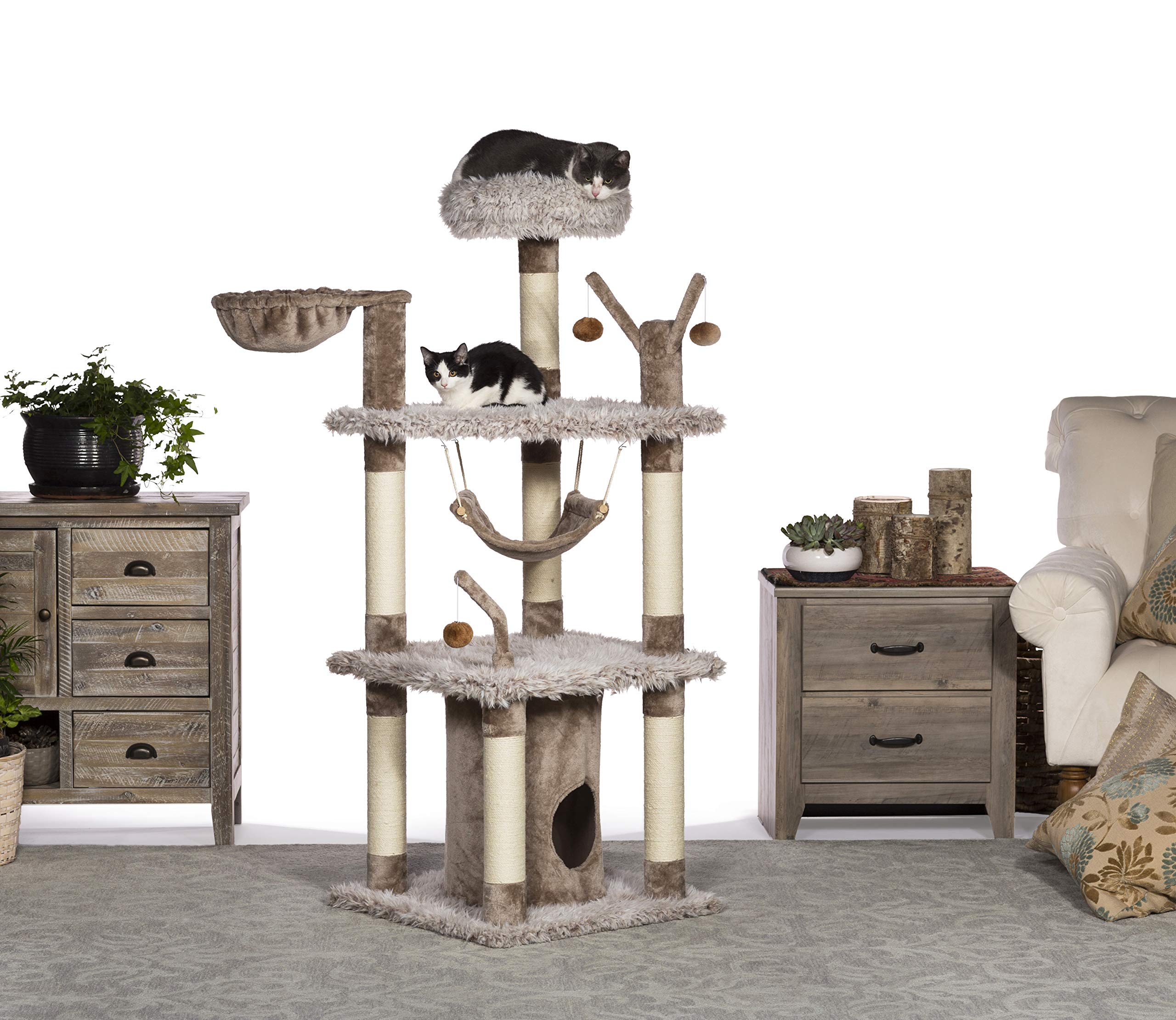 Prevue Pet Products Kitty Power Paws Siberian Mountain Furniture