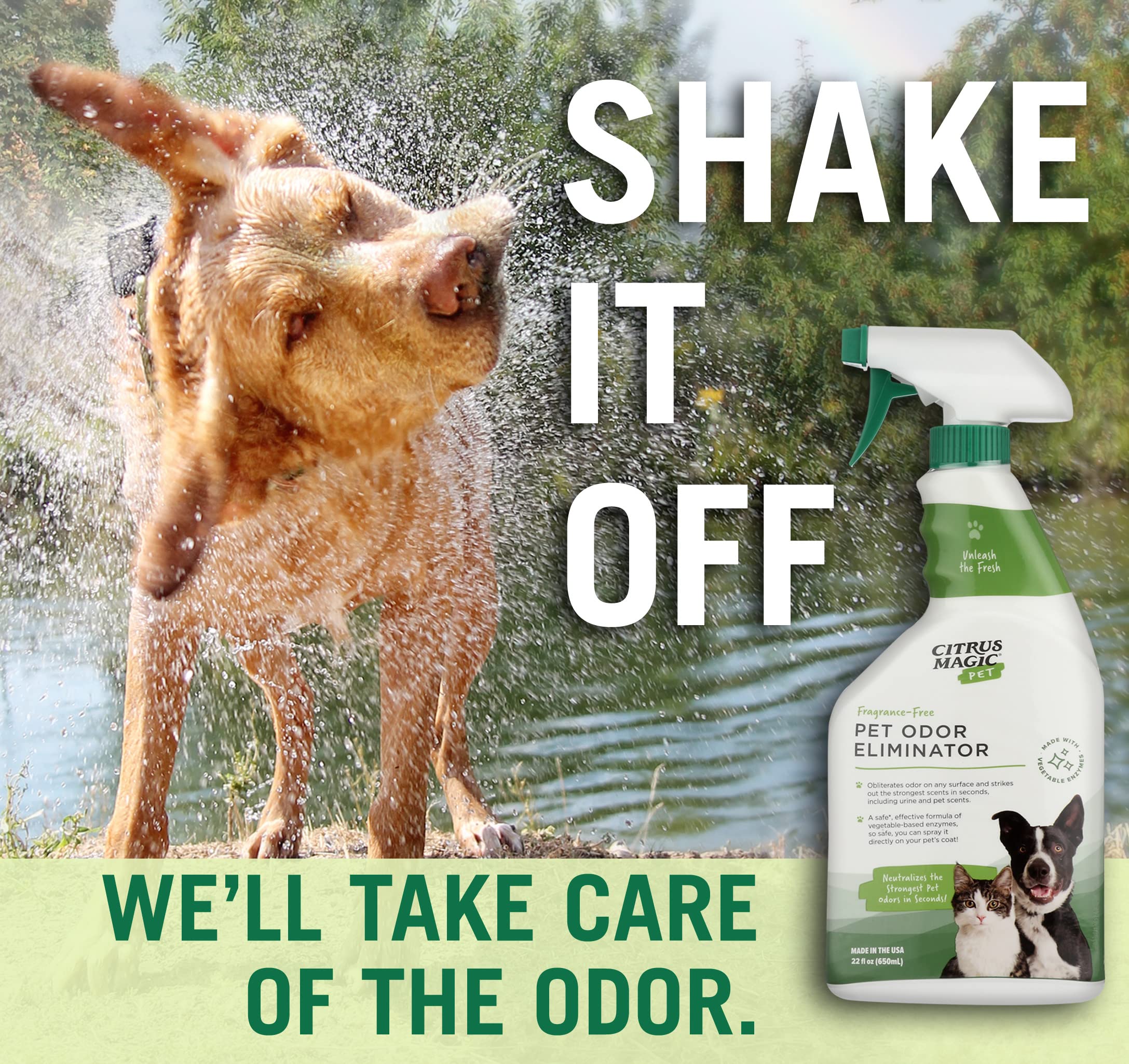 Citrus Magic Pet Odor Eliminator, 22-Fluid Ounce