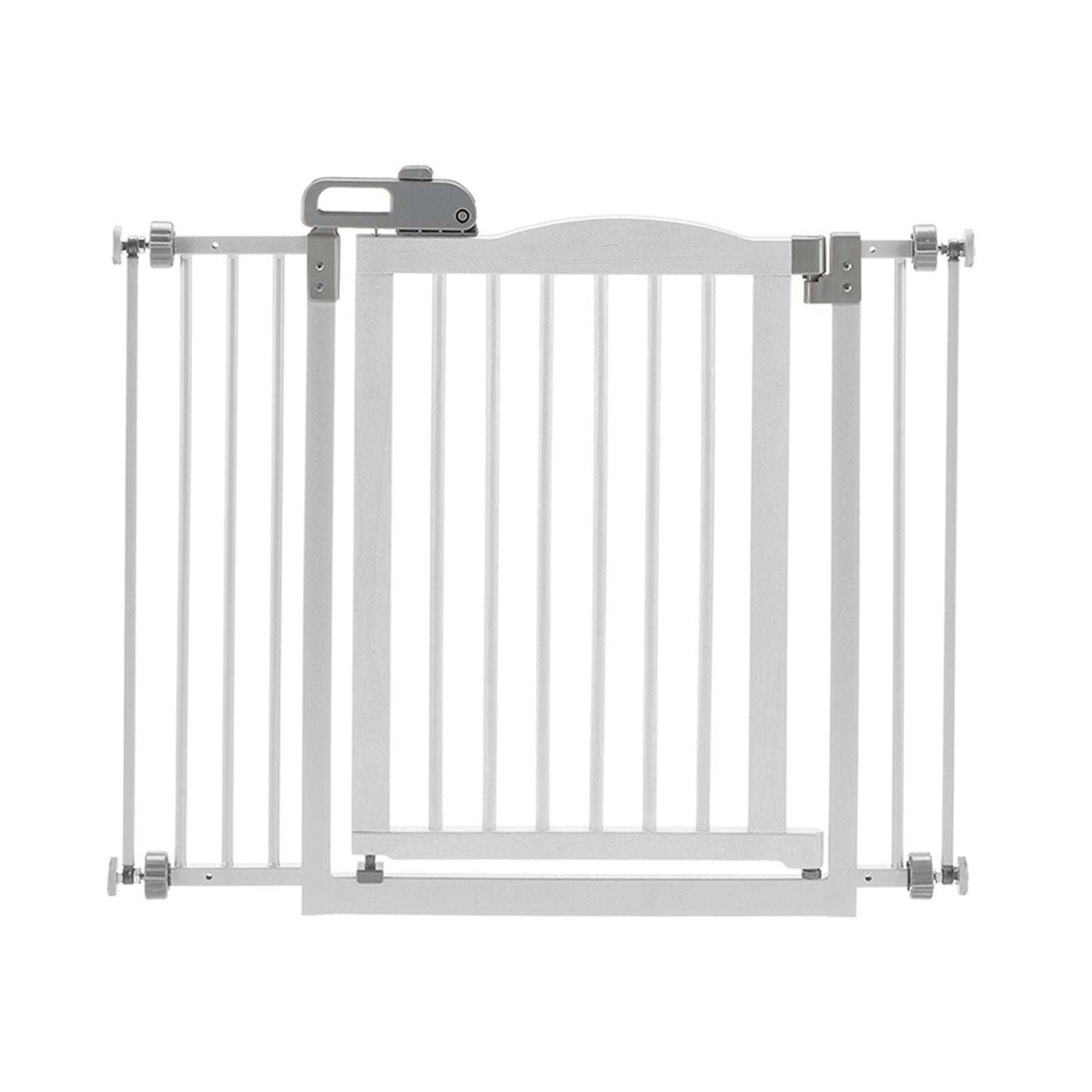 Richell One-Touch Gate II, Dog gate, Fits Openings from 32.1-36.4&quot;, White, 30.5&quot; H