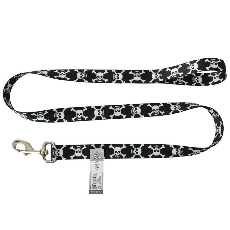 Coastal Pet Styles Dog Leash Skulls