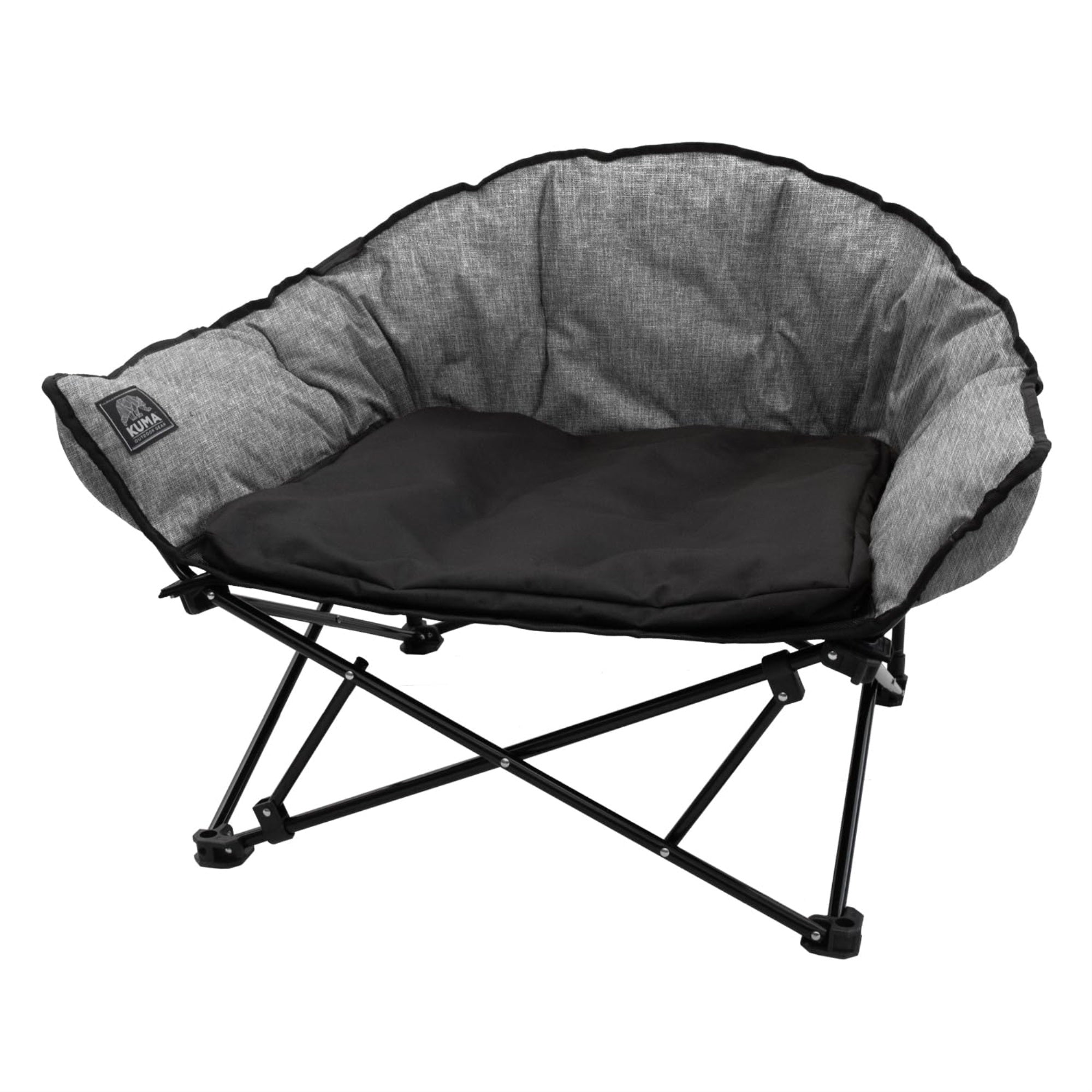 Kuma Outdoor Gear KM-DG-SB Lazy Bear Dog Bed - Sierra/Black
