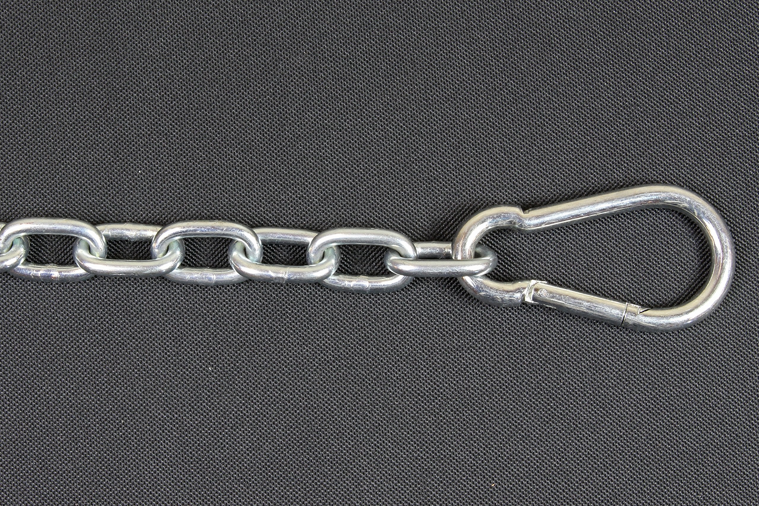 Bushwhacker - Chew Proof Truck Bed Two Dog Tether Chain Suv Utv Pet Leash Harness Vehicle Restraint Barrier Cable Dual Tie Down Out