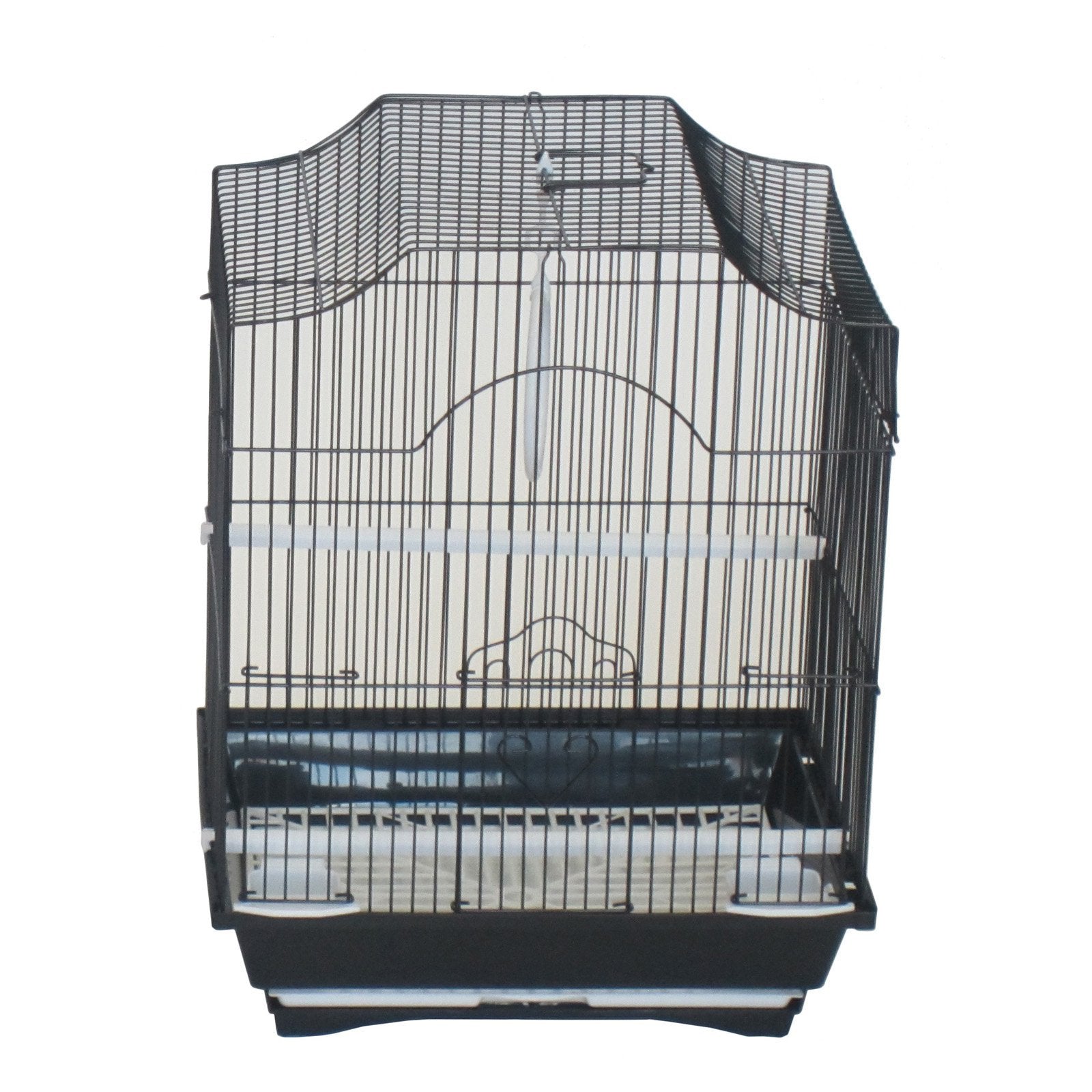 YML A1334BLK Cornerless Flat Top Cage, Medium
