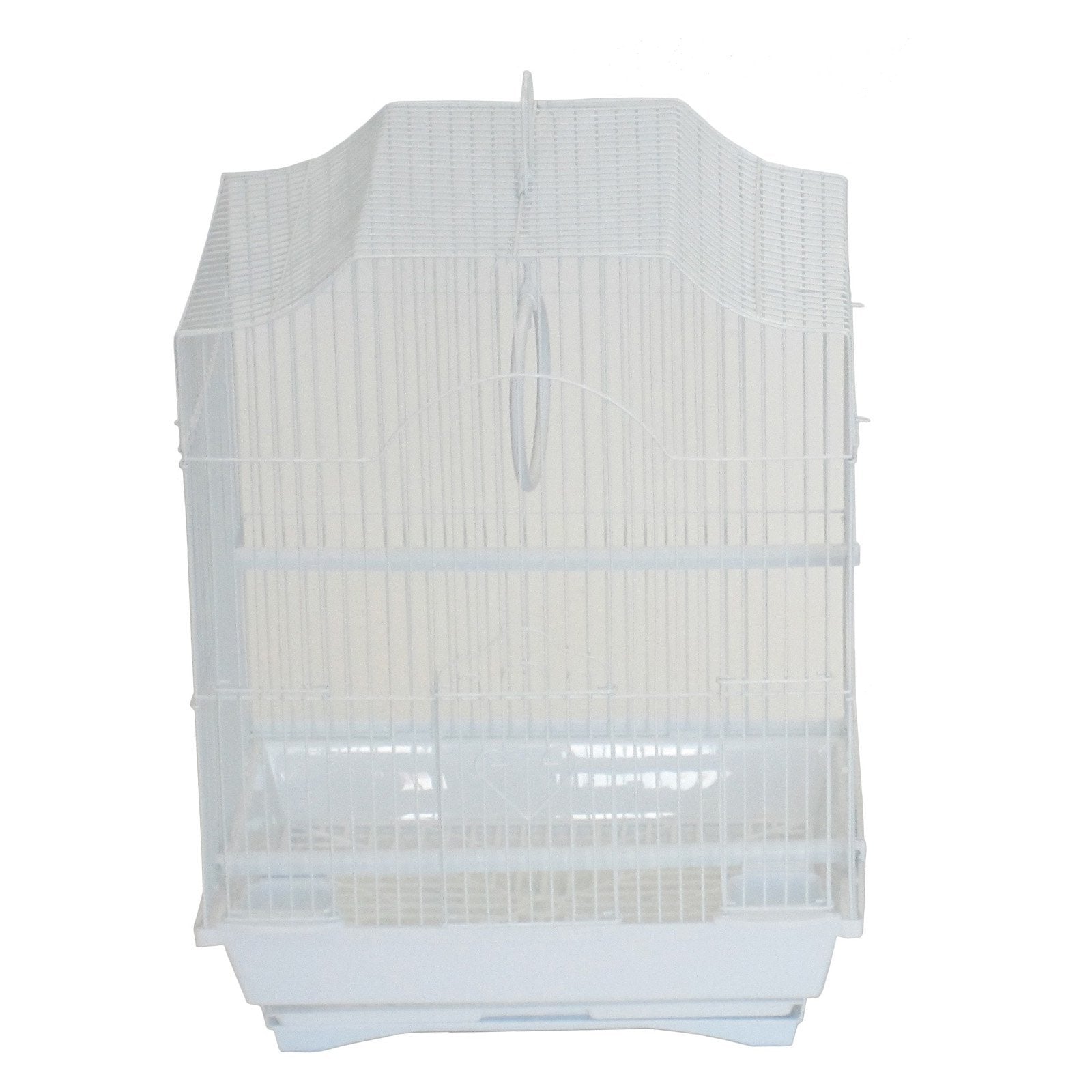 YML A1134WHT Cornerless Flat Top Cage, Small