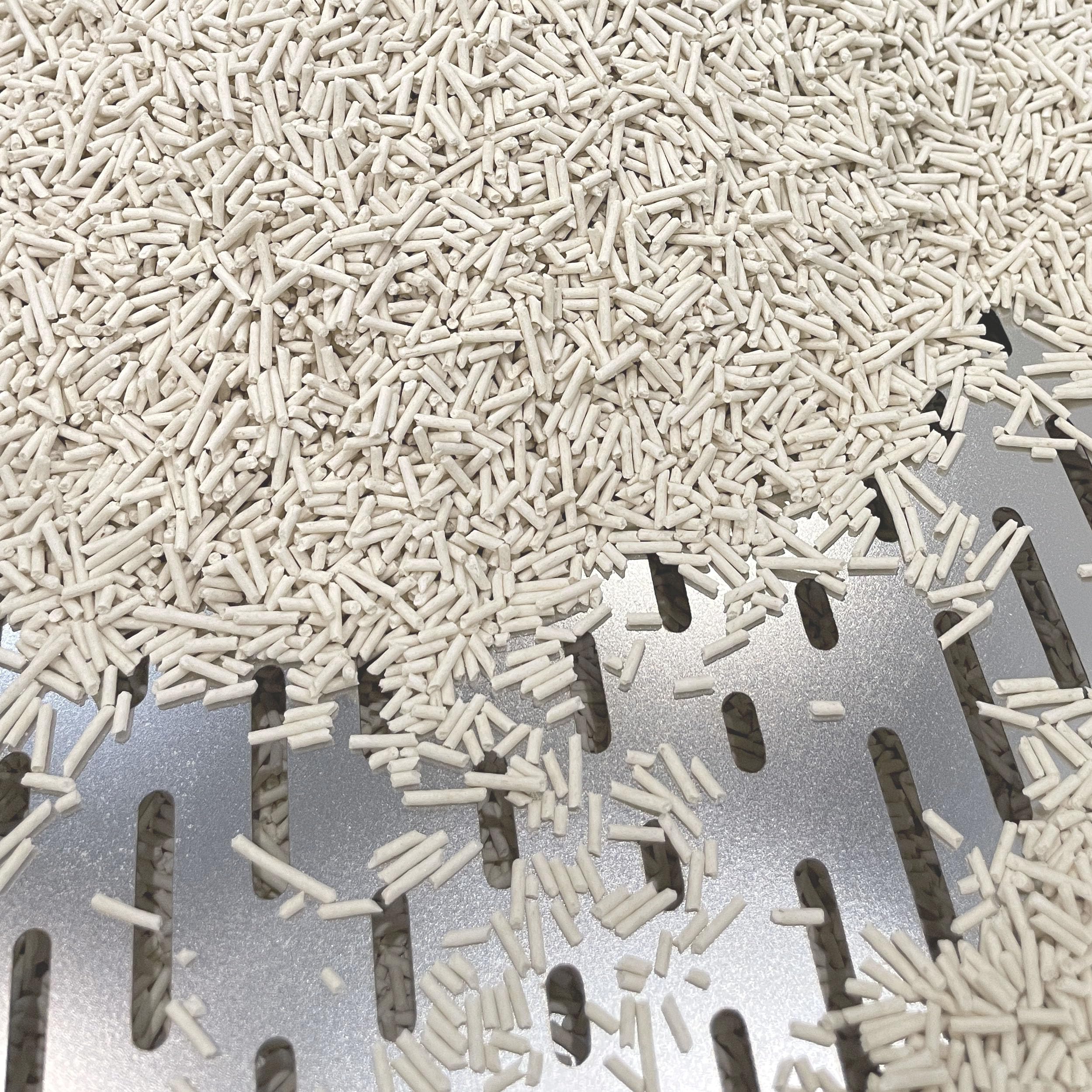 Kunwu Extra Large Stainless Steel Sifting Litter Box Scoop Free Cat Litter Tray, Corrosion Resistant Easy Clean No Odor Three Pa