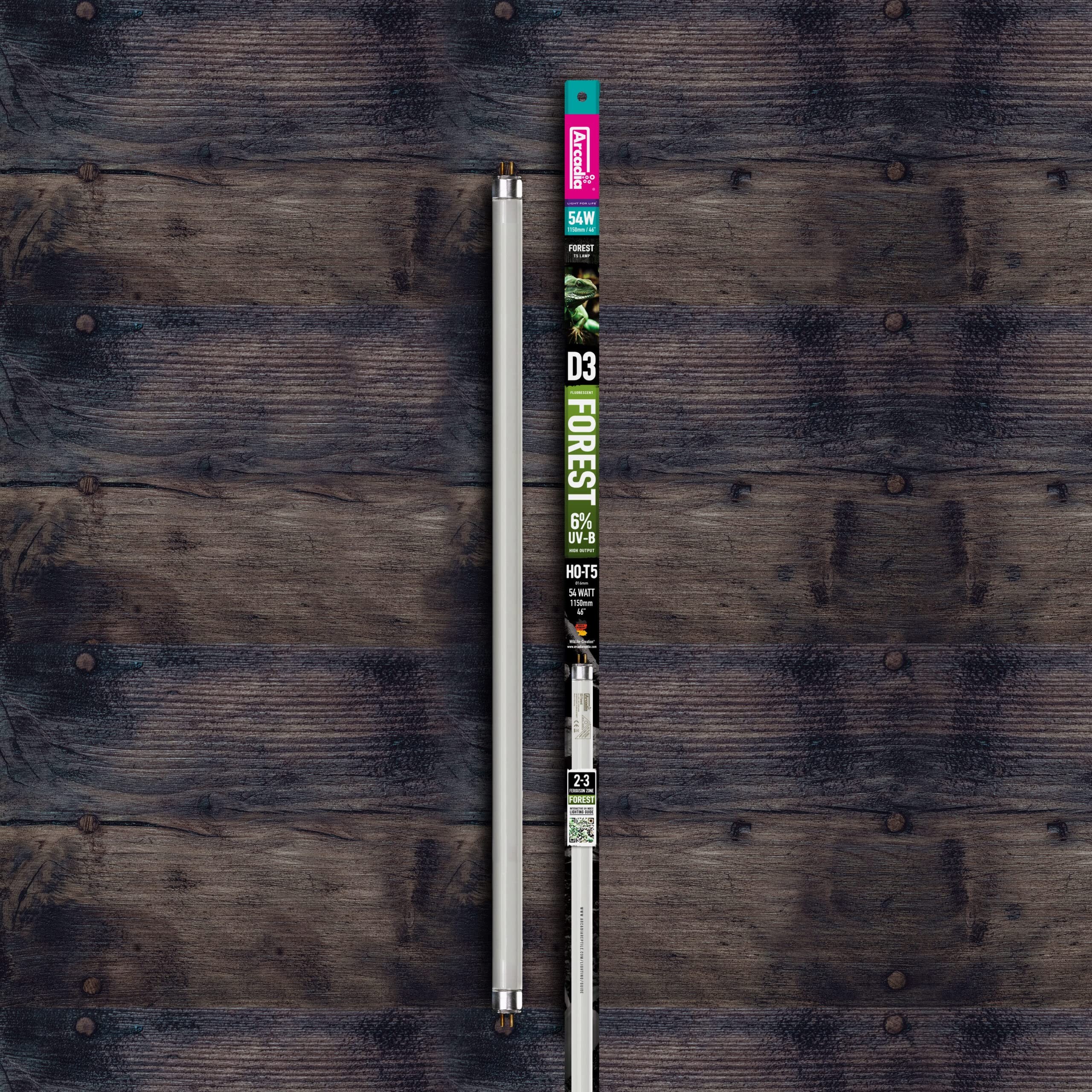 Arcadia D3 Uvb Lamp - 54W - Forest