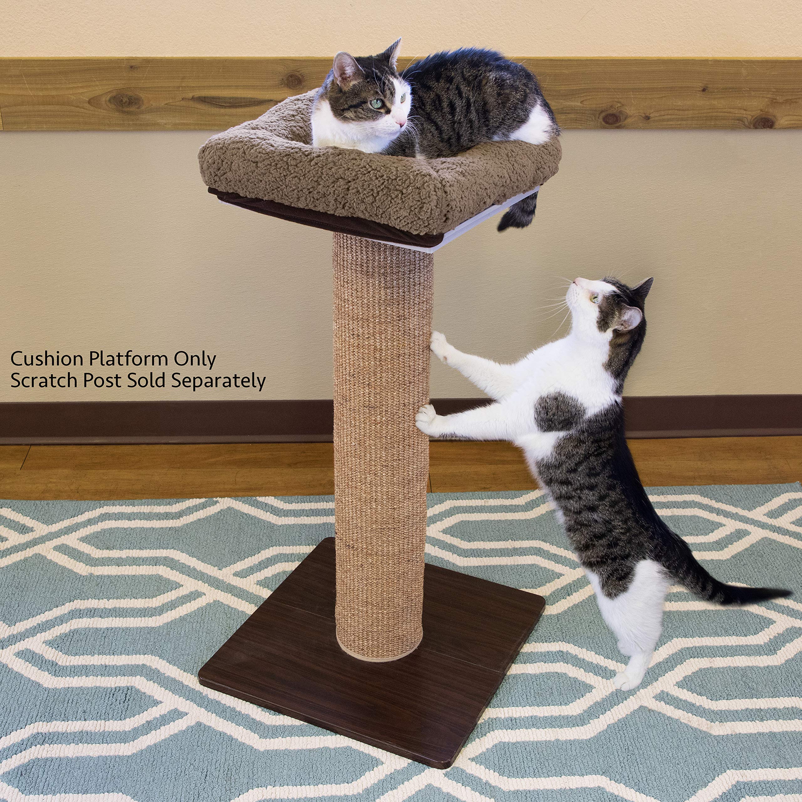 Kitty City Sisal Post Cat Scratchers And Cushion