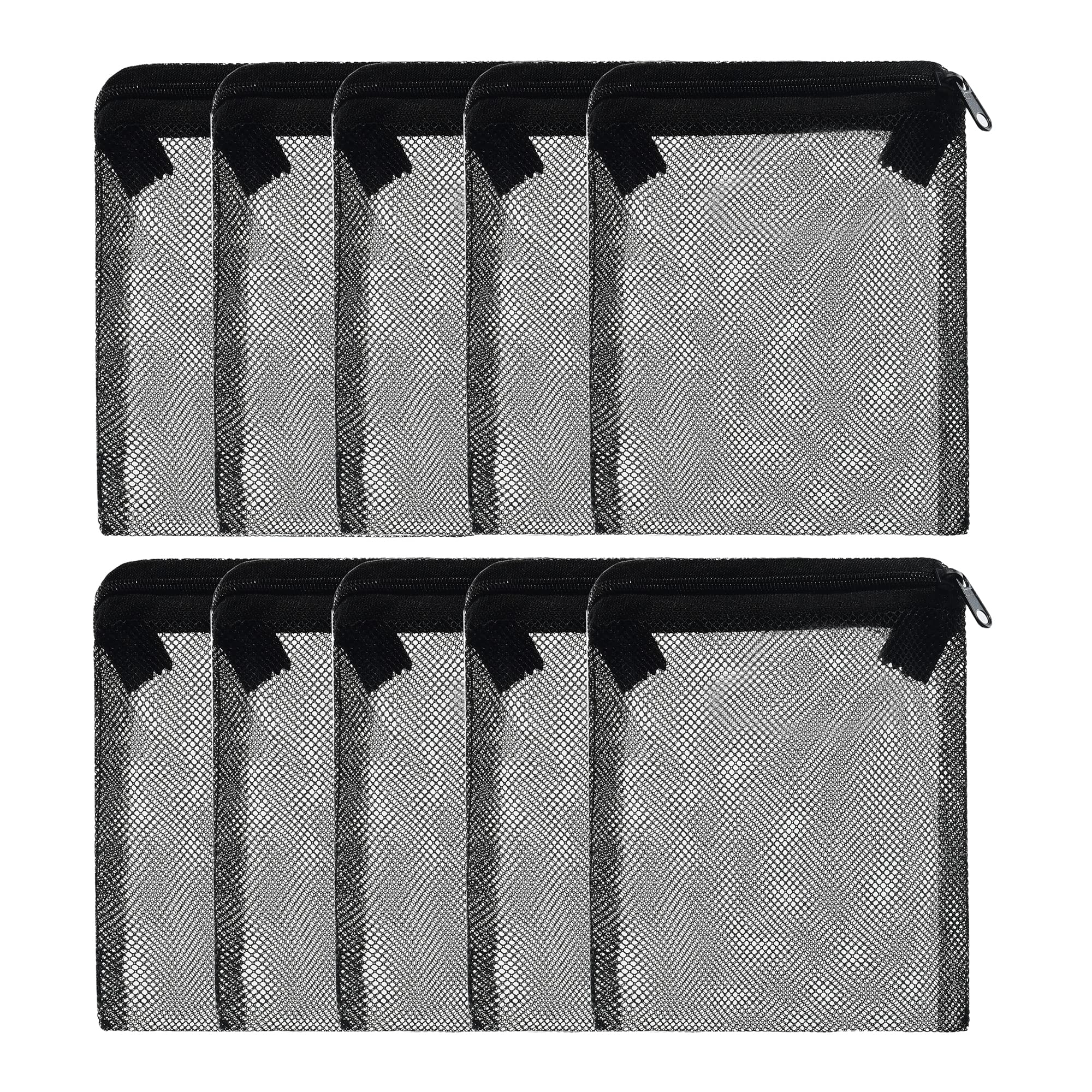 Alegi 10 Pcs Aquarium Filter Media Bags With Zipper, Mesh Reusable Bags For Aquarium Filter Media (6' X 5')