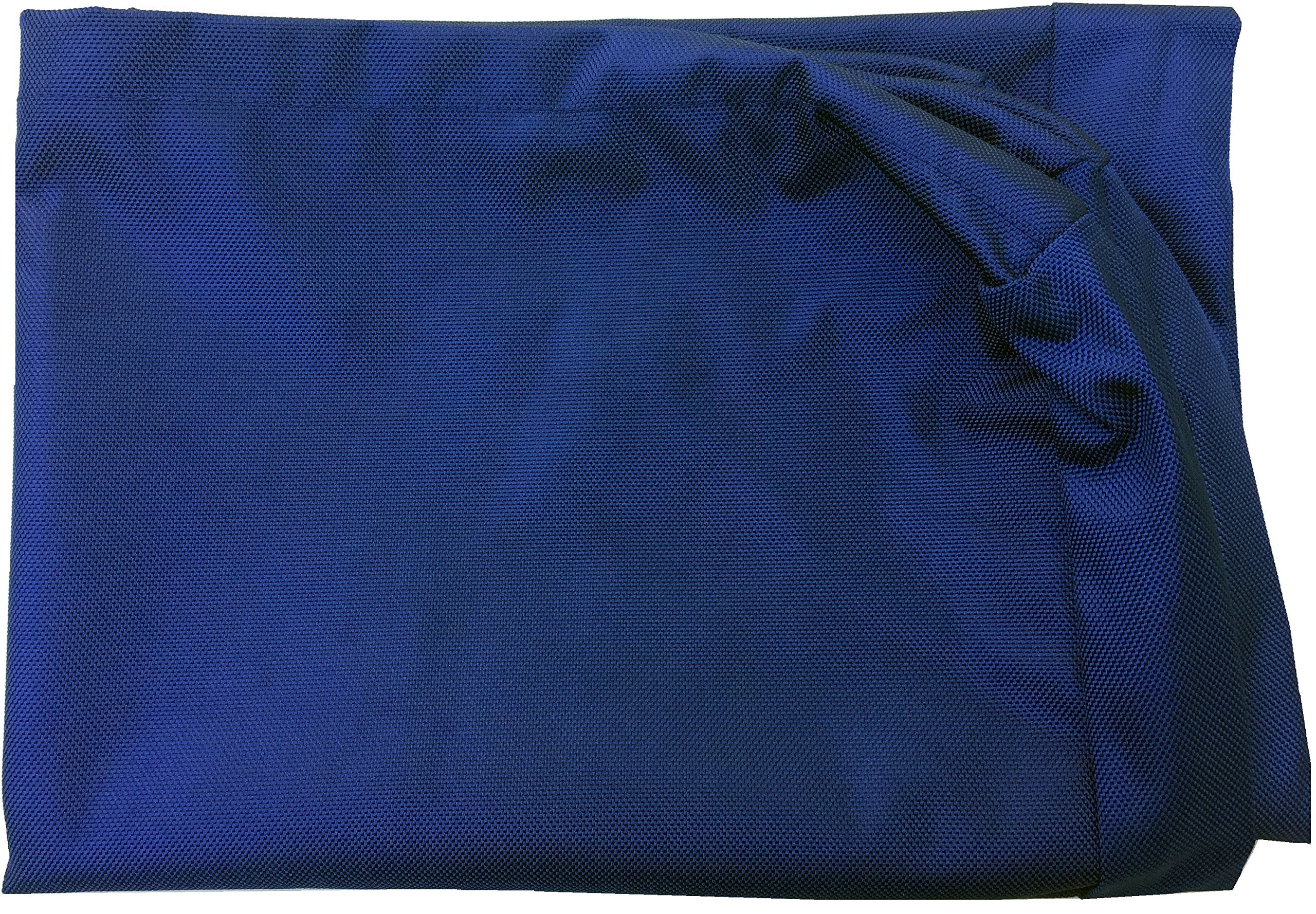 Dogbed4Less Medium Large 1680 Ballistic Heavy Duty Dog Pet Bed External Zipper Duvet Cover - Replacement Cover Only, 37X27X4 Inc