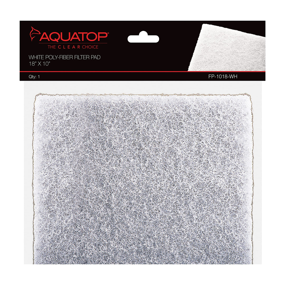 Aquatop 39001178: Poly Fiber Media Pad White 18X10