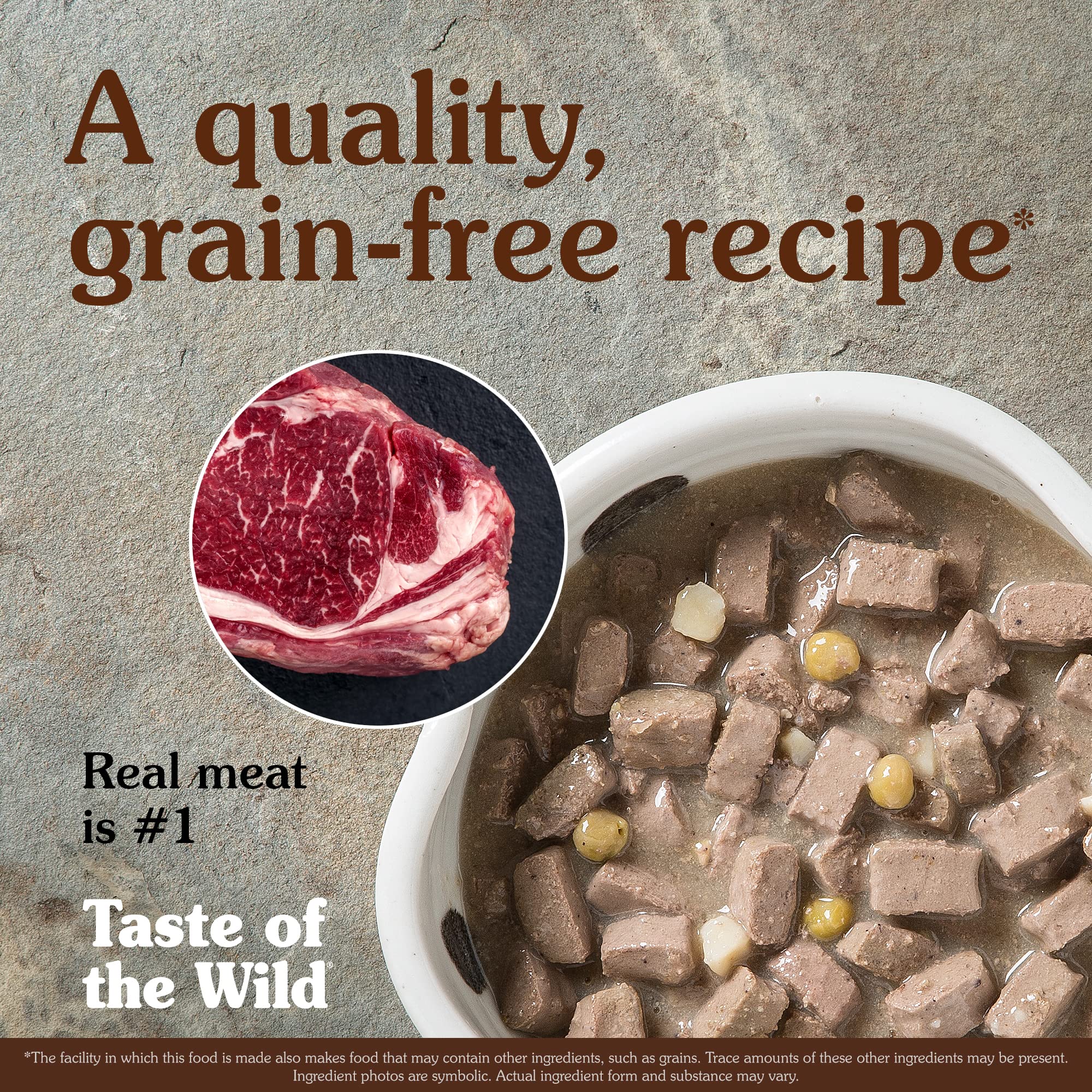 Taste of the Wild High Prairie Canine Recipe with Bison in Gravy 13.2oz