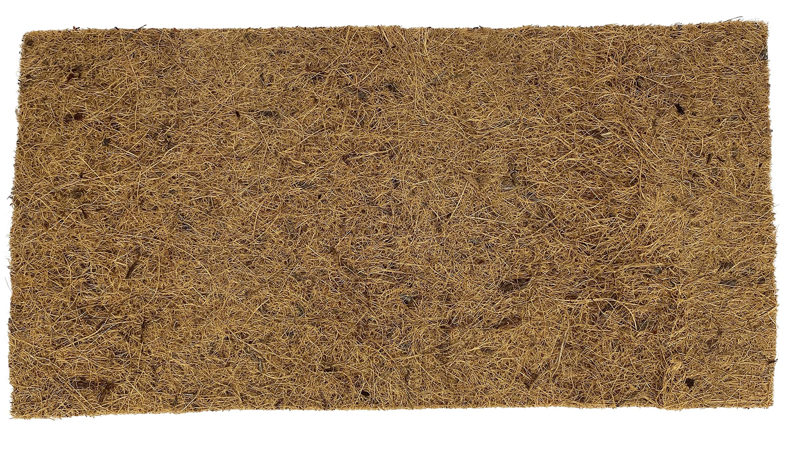 Komodo Fiber Pad | 100% Natural Coconut Fiber Reptile Terrarium Liner | Washable And Reusable| Non-Toxic With No Harmful Chemicals | Fits Up To 18' By 36' Tank