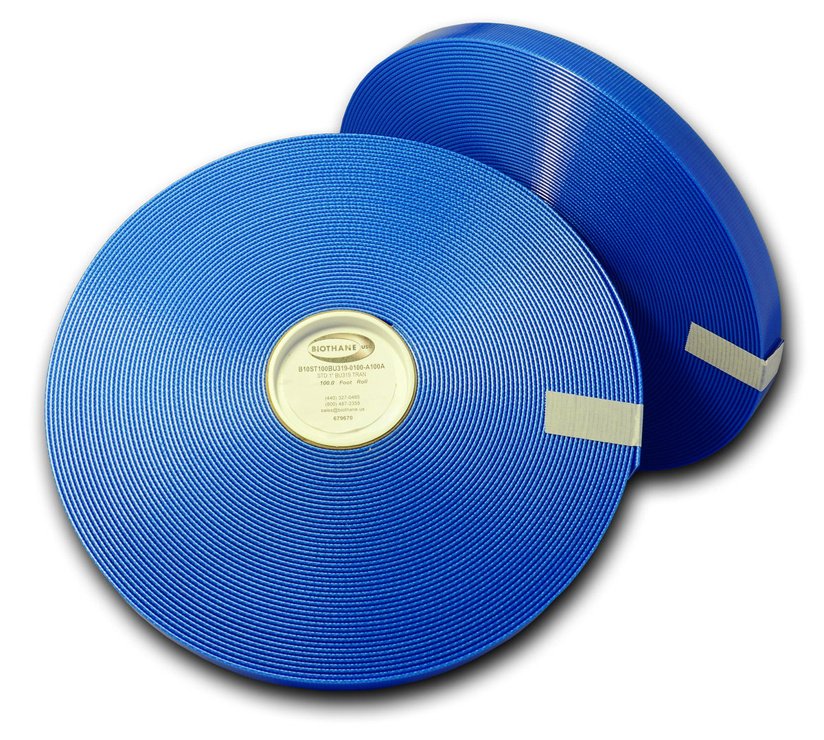 3/4'' Gold Standard (0.10'' Thick) | Biothane Usa (25 Feet, Blue 319)