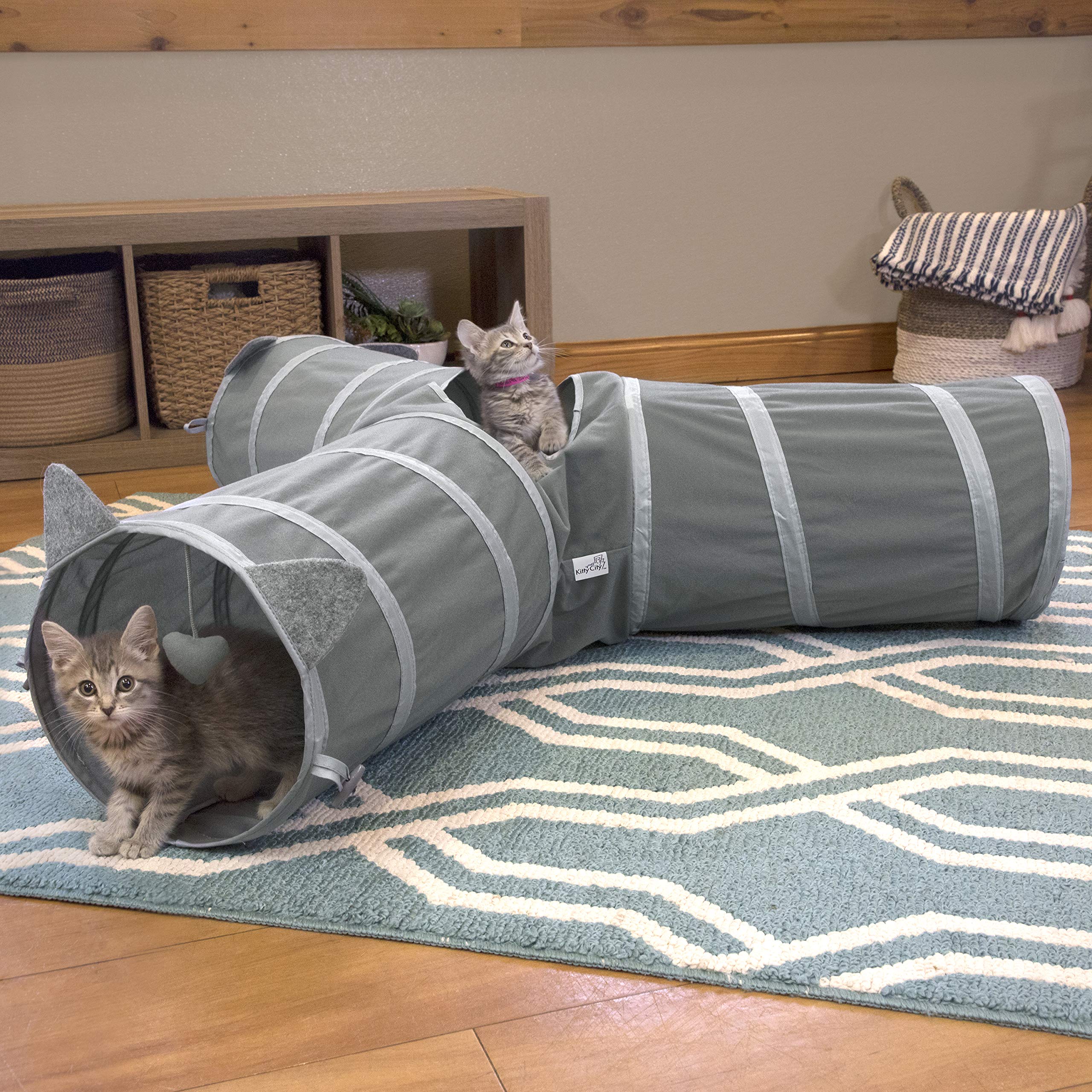 Kitty City Cat Tunnel, Cat Bed, Tunnel, Cat And Kitty Toys