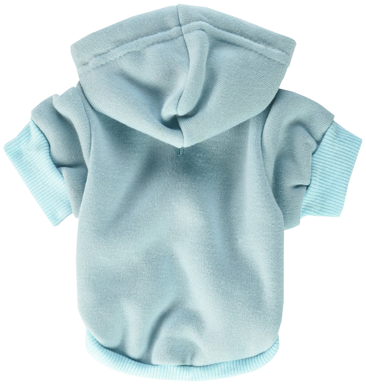 Mirage Pet Products 8-Inch Blank Hoodies, X-Small, Baby Blue