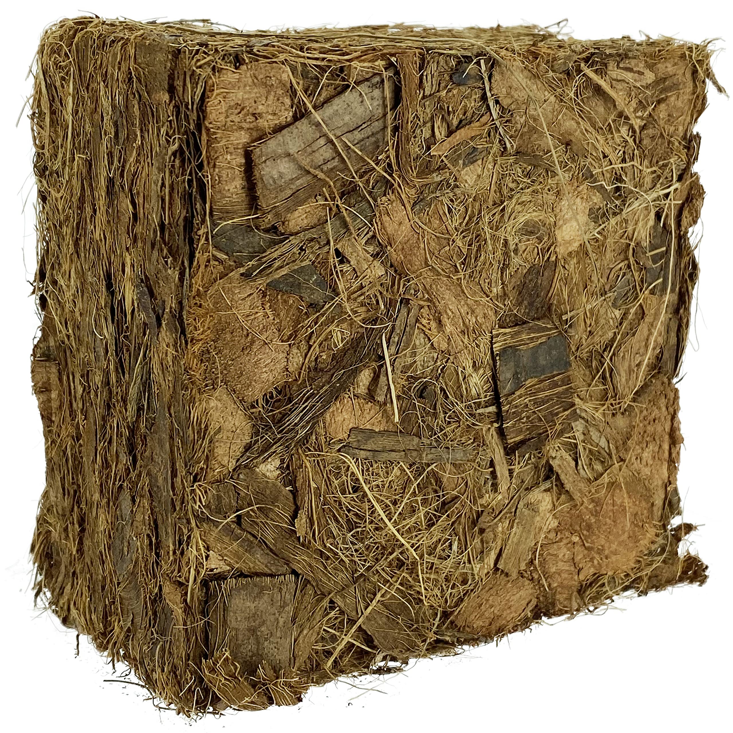 Komodo Coconut Coir Chip 3 Brick Pack | 100% Natural Coconut Coir Reptile Terrarium Habitat Bedding | Retains Moisture For Regulating Humidity | Fits Up To A 60 Gallon Tank