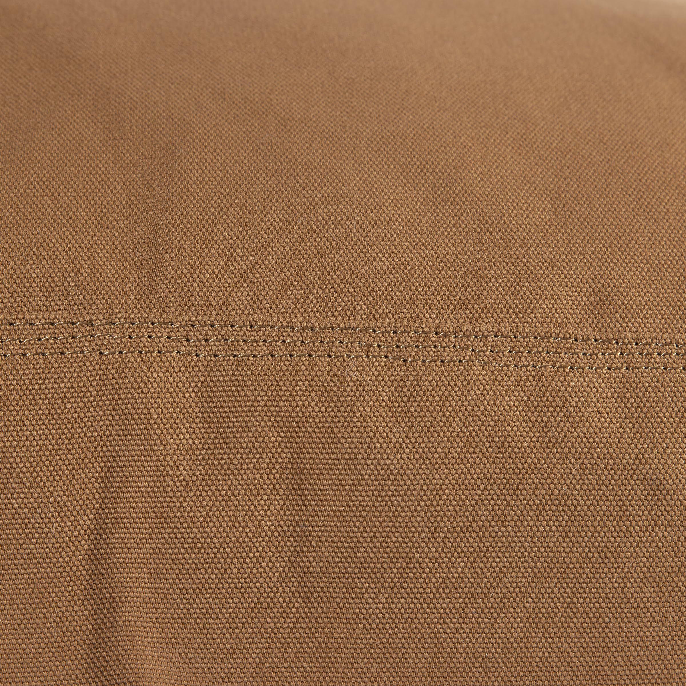 Carhartt Durable Canvas Pet Bed, Water Resistant Firm Duck Dog Bed, Carhartt Brown, Large