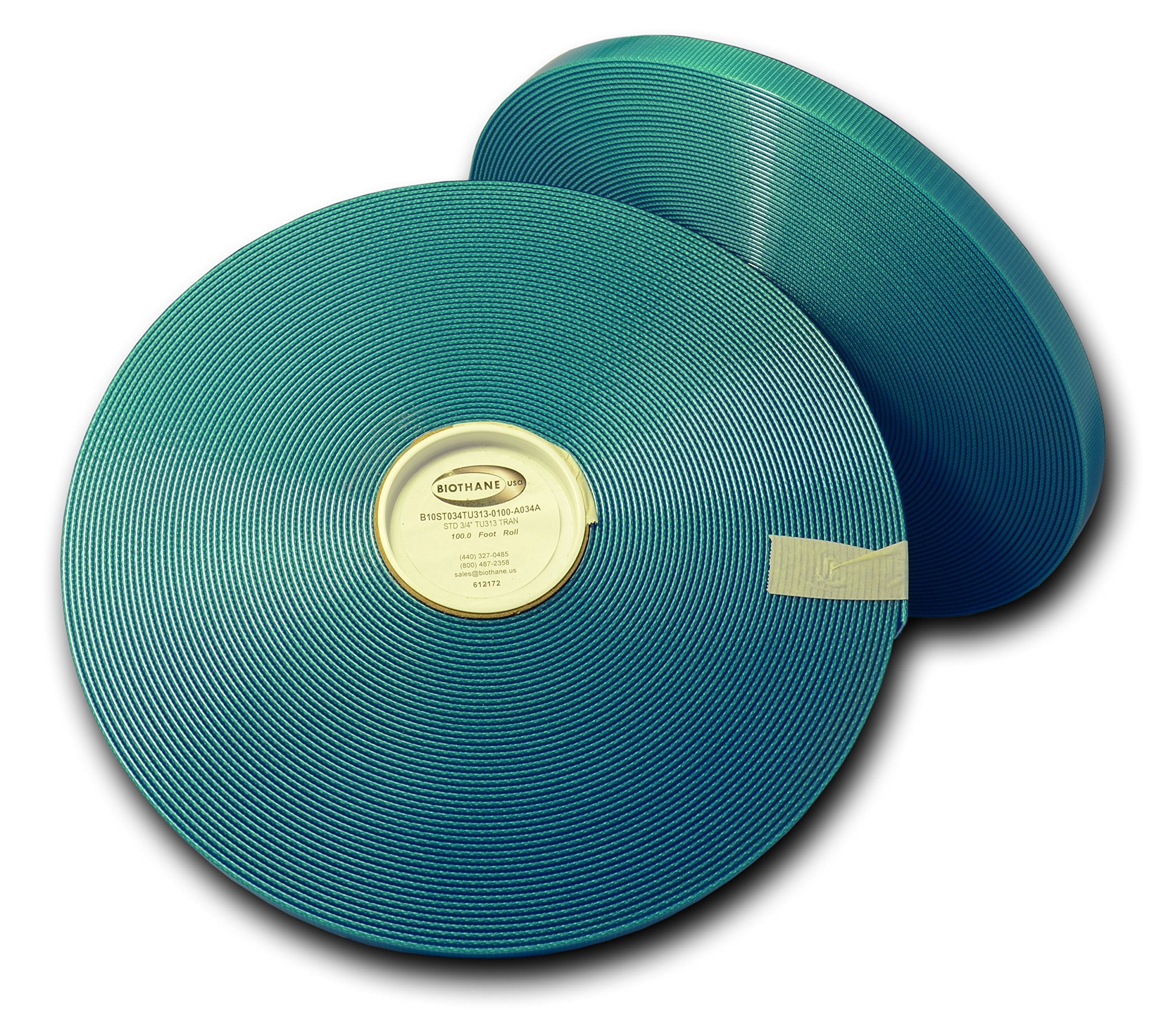 3/4'' Gold Standard (0.10'' Thick) | Biothane Usa (100 Feet, Turquoise 313)