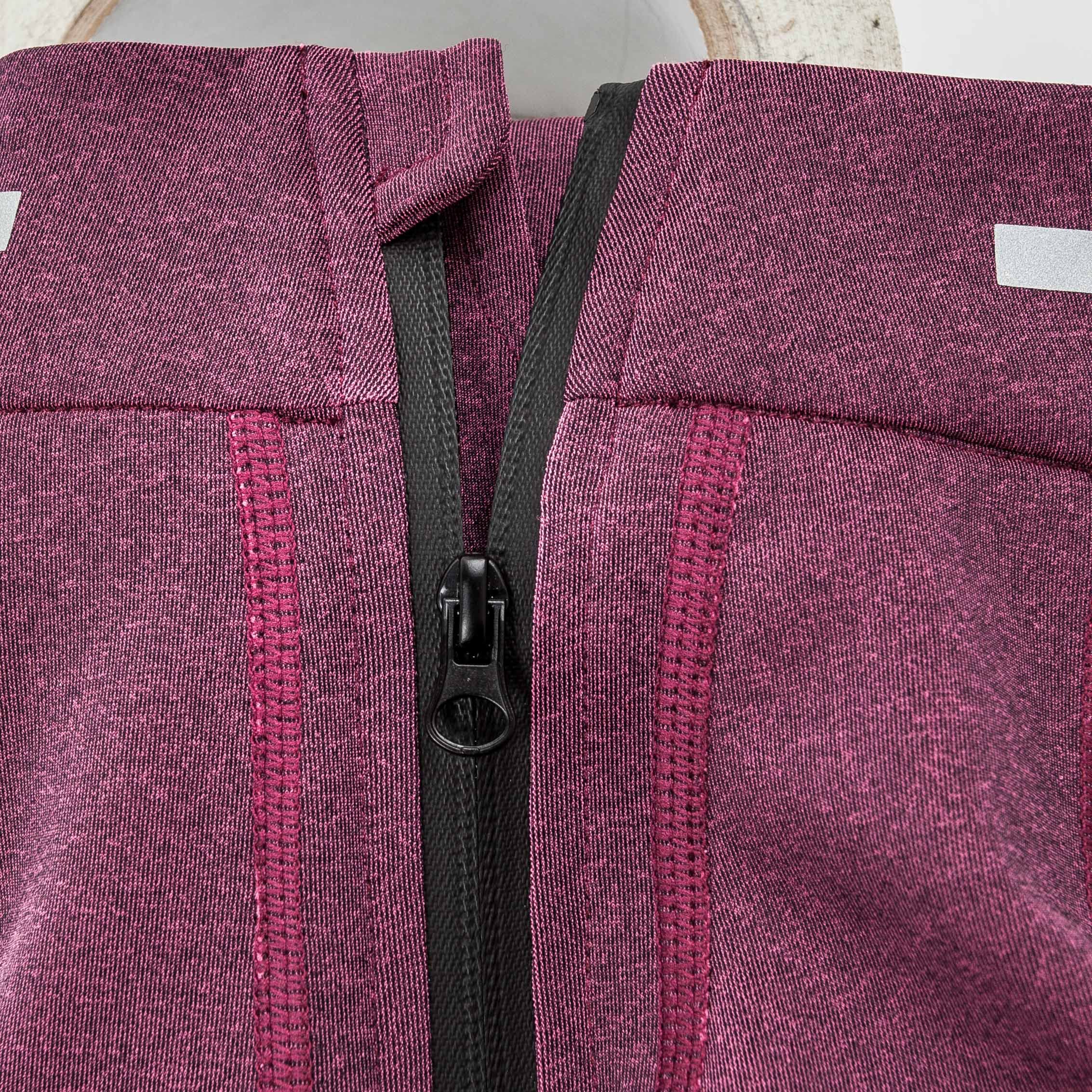 Dog Helios ® 'Eboneflow' Mediumweight 4-Way-Stretch Flexible and Breathable Performance Dog Yoga T-Shirt, X-Large, Purple