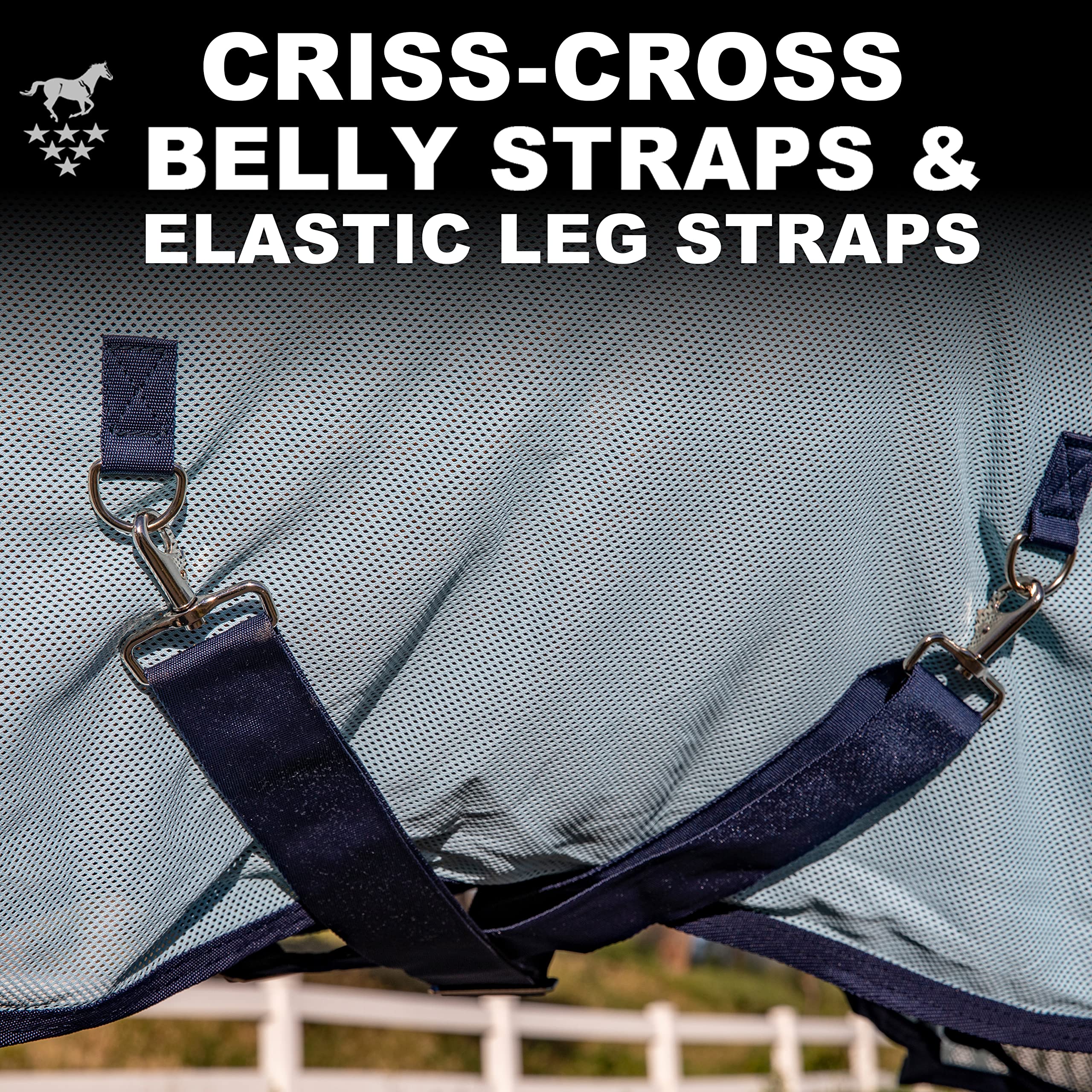 Professional'S Choice Choice Theramic Fly Sheet Sky 84
