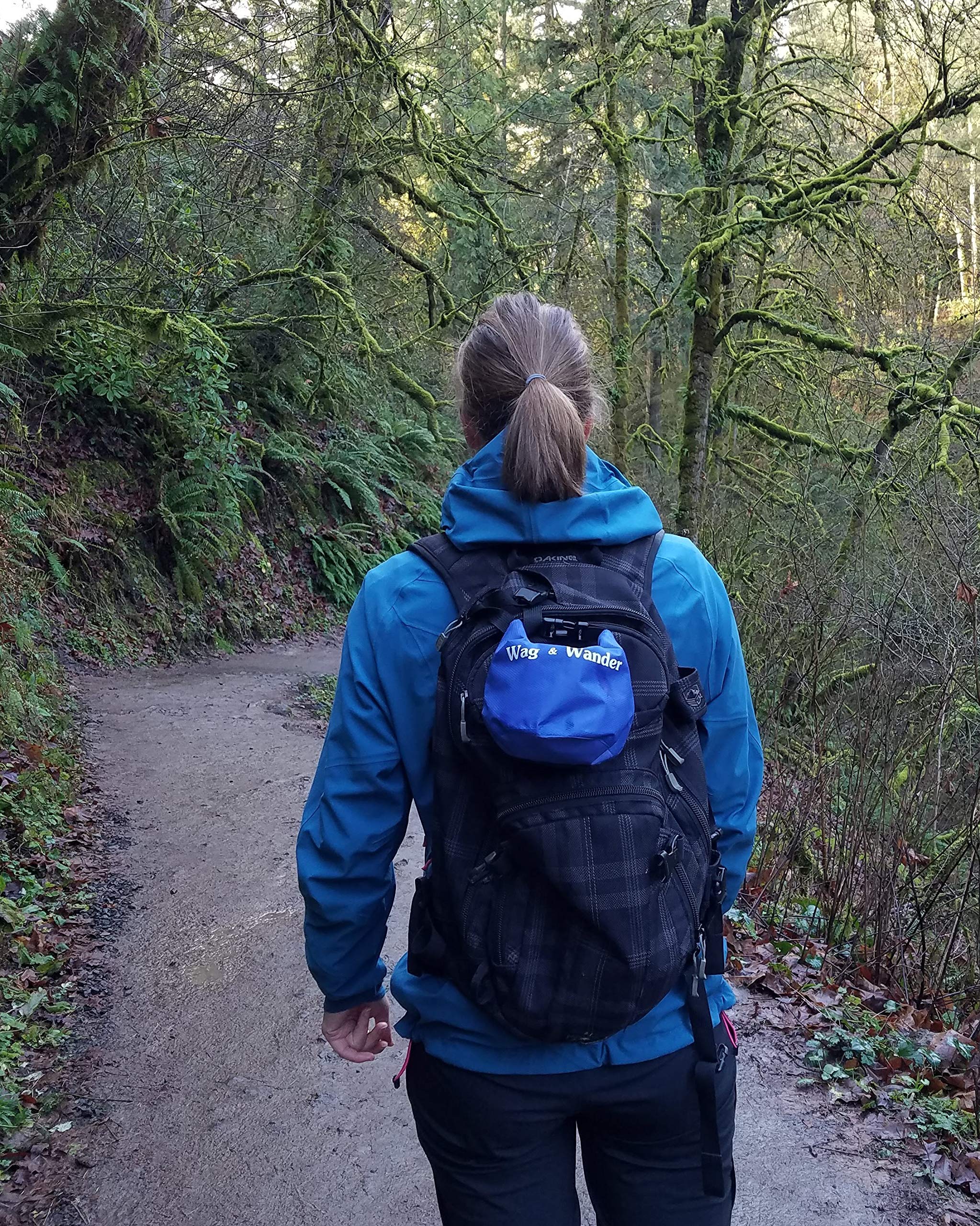 Reusable Smell Proof Waste Bag - Dog Poop Bag Holder For Dog Walkers + Hiking With Dogs & Camping. Odor Proof Wag Bag, Diaper Wet Bag, Camping Trash