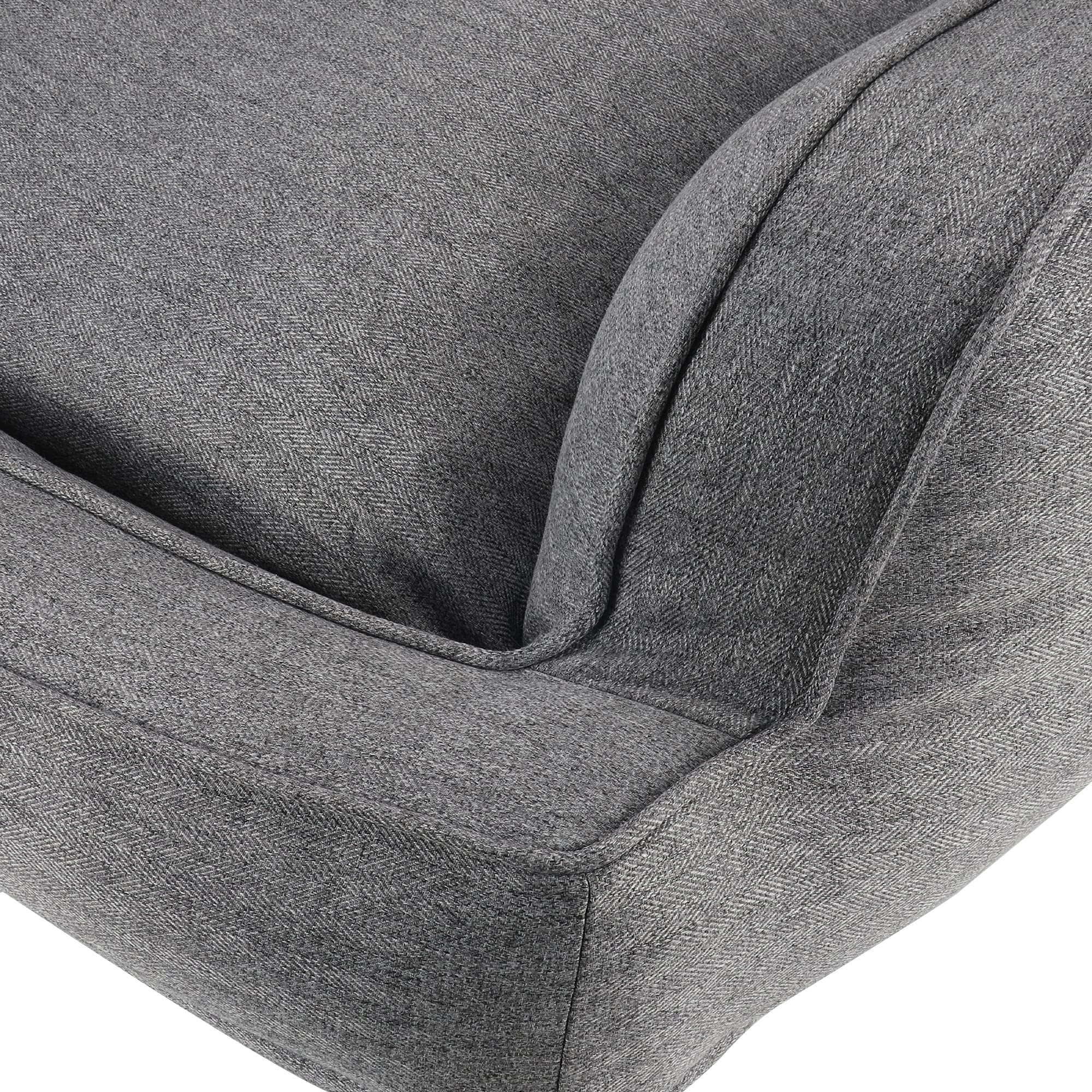 Paws & Claws Arlee Sofa Couch Pet Dog Bed - Chew Resistant - Memory Foam - Assembled Usa, Large/Extra Large, Drizzle Gray, 40.0