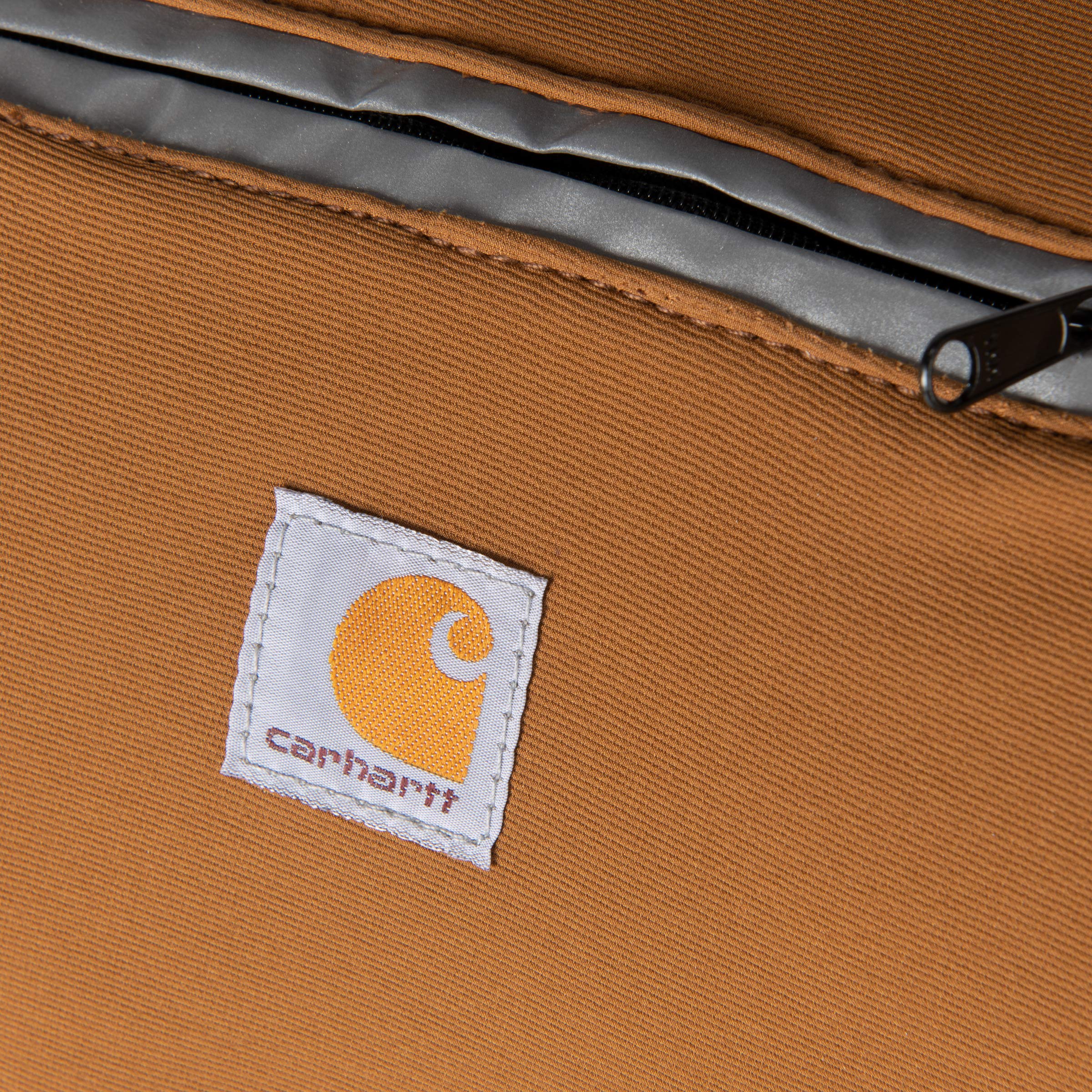 Carhartt Quick Duck Jac, Pet Dog Vest, Water Repellent Canvas, Brown, Large