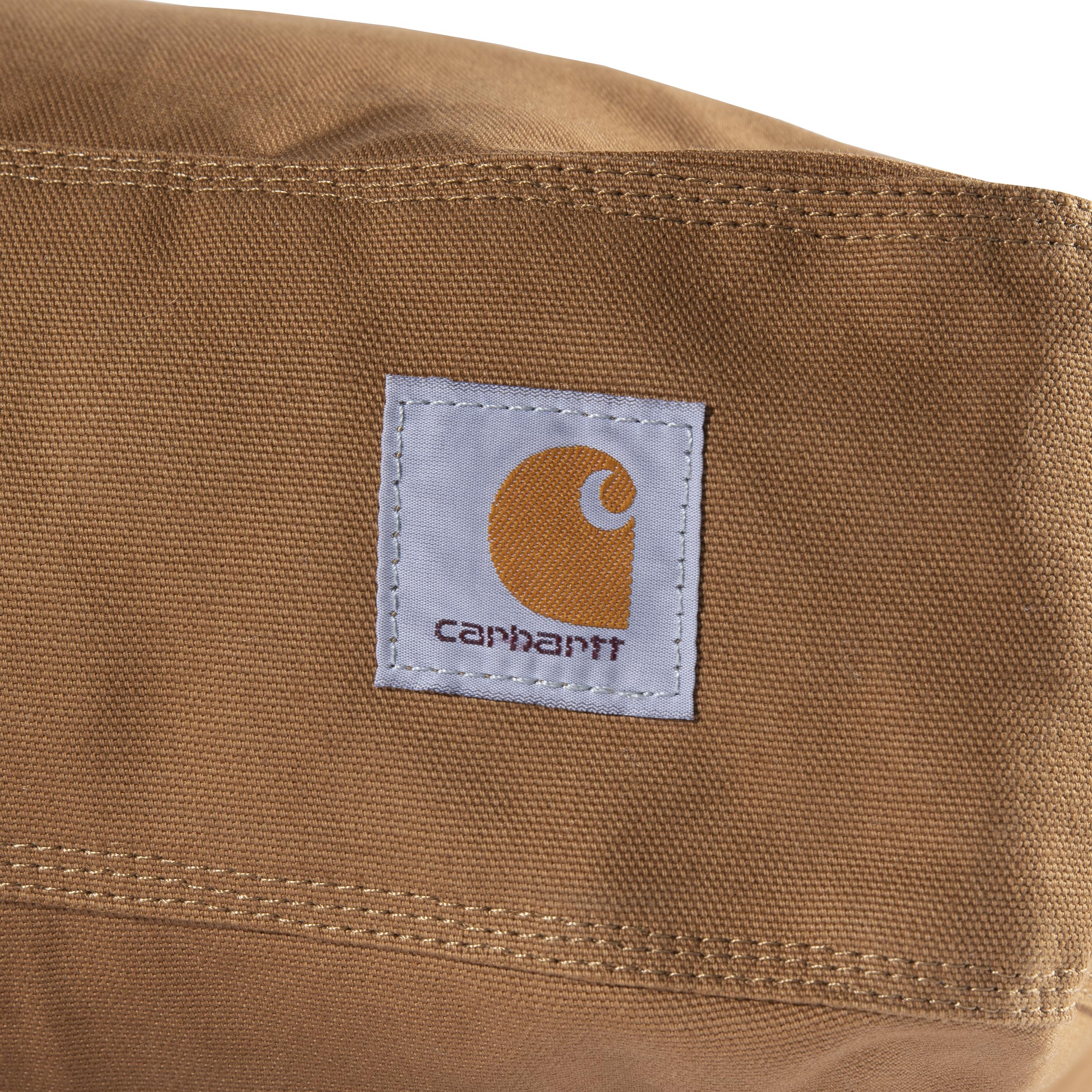 Carhartt Durable Canvas Pet Bed, Water Resistant Firm Duck Dog Bed, Carhartt Brown, Large