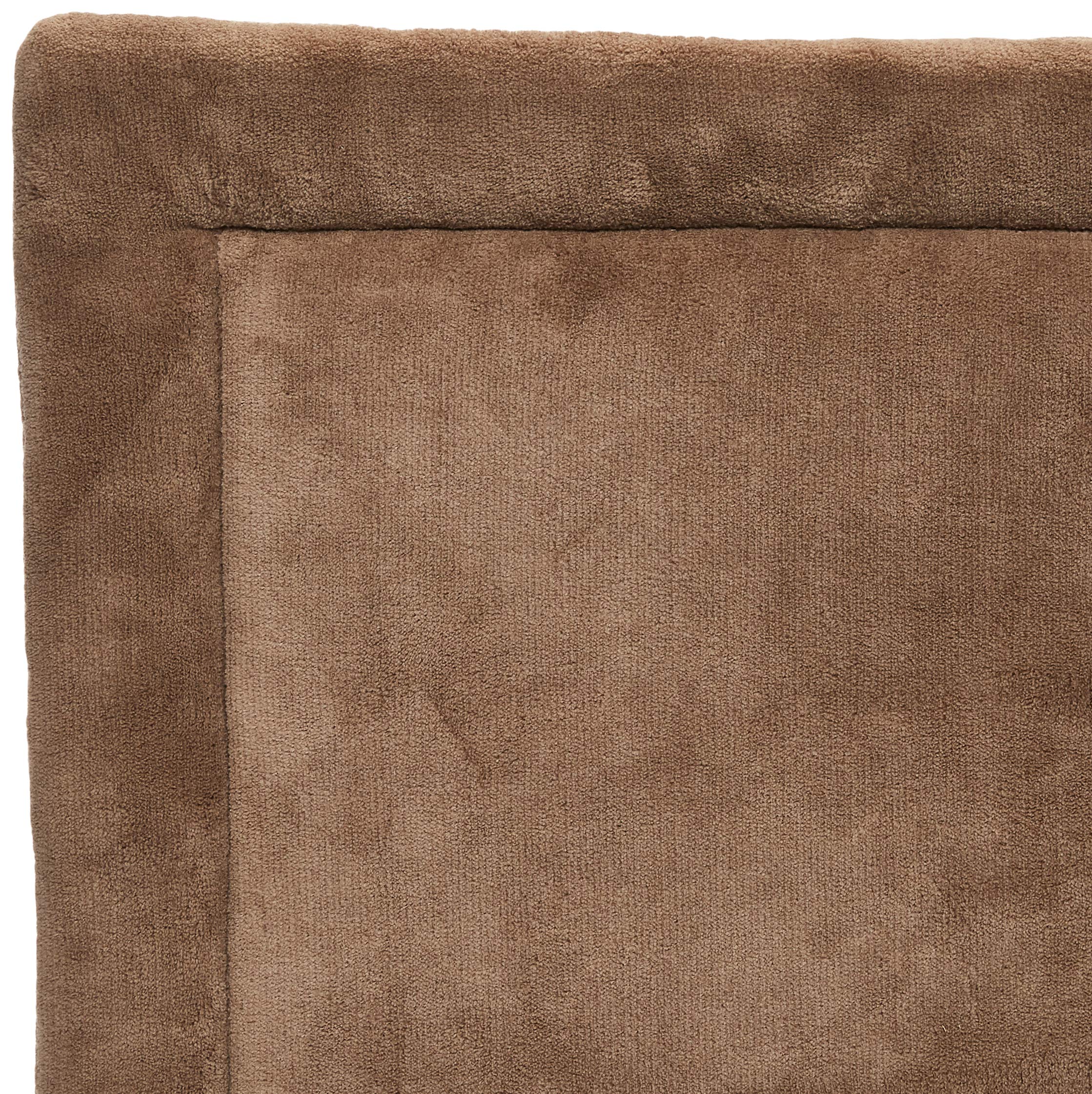 Midwest Homes For Pets Deluxe Micro Terry Pet Bed, Dog Bed  Crate Mat, Taupe