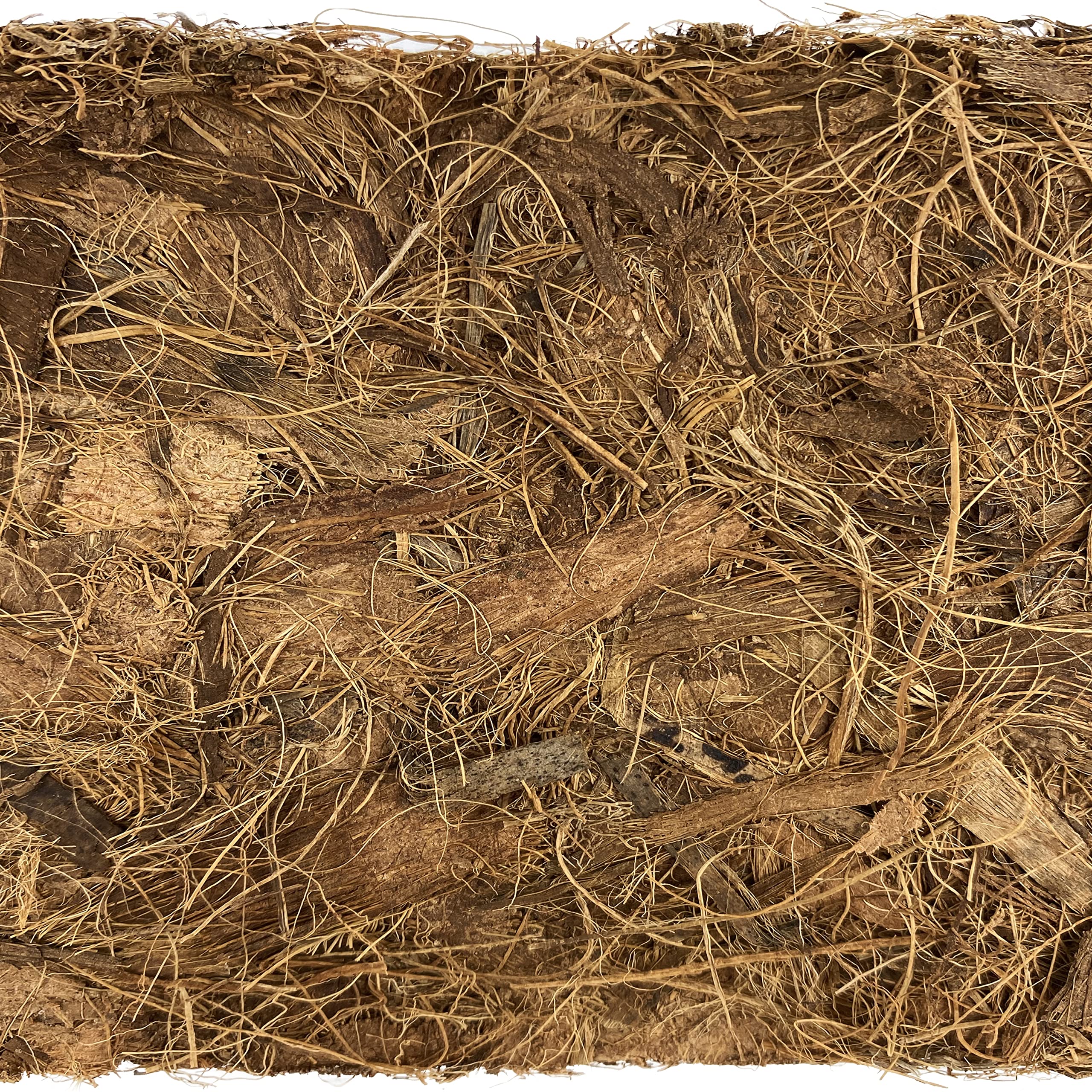 Komodo Reptile Coconut Coir Chip & Peat Bundle | 4 Bricks Of Chips And 2 Bricks Of Peat Reptile Terrarium Habitat Bedding | Fits Up To A 60 Gallon Tank Total
