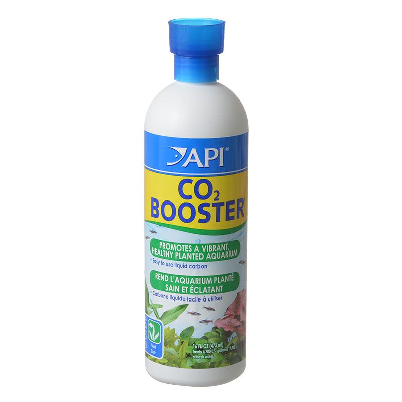 Api Co2 Booster Freshwater Aquarium Plant Treatment 16 Oz Bottle, Brown
