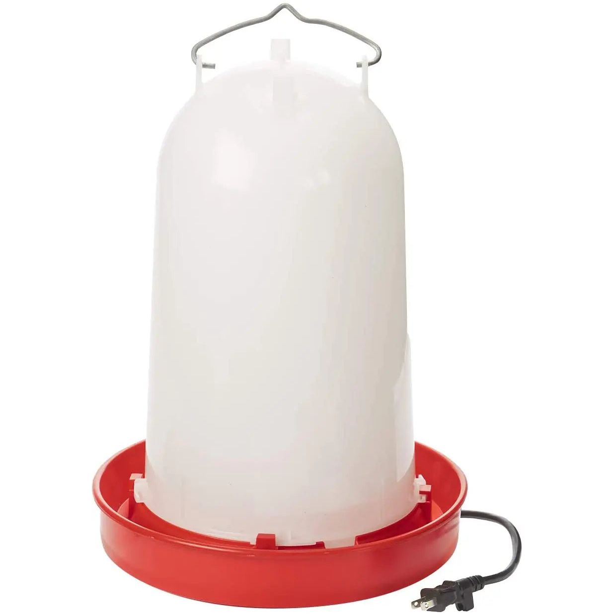 API Heated Chicken or Bird Waterer Heated Poultry Waterer 3 Gallon