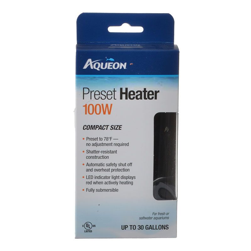 Au 100W Preset Heater Aqueon