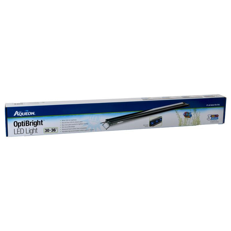 Aqueon Fixture Optibright Led Light, 30-36'