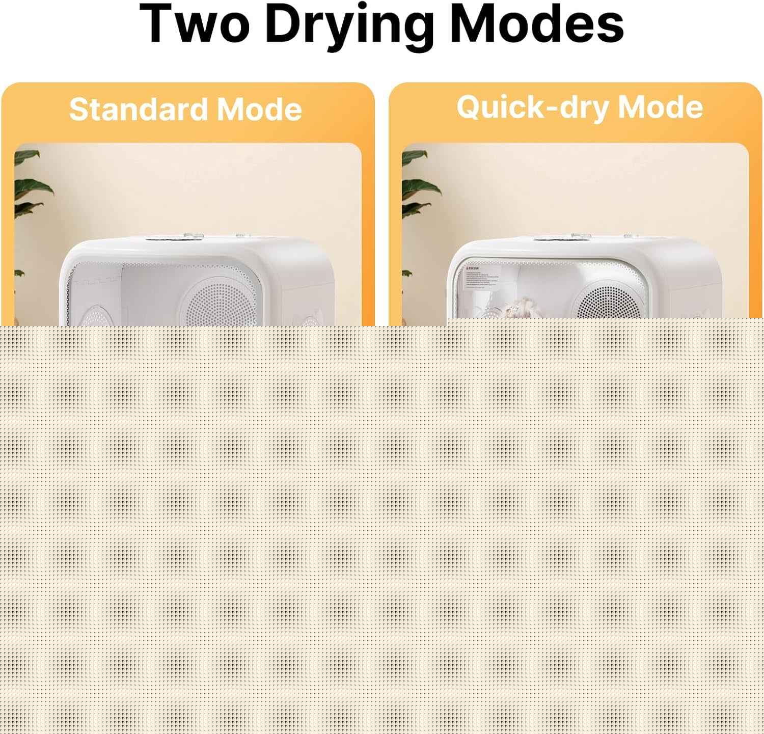 Automatic Pet Dryer Box 75L App Control Quiet Cat Dog Dryer