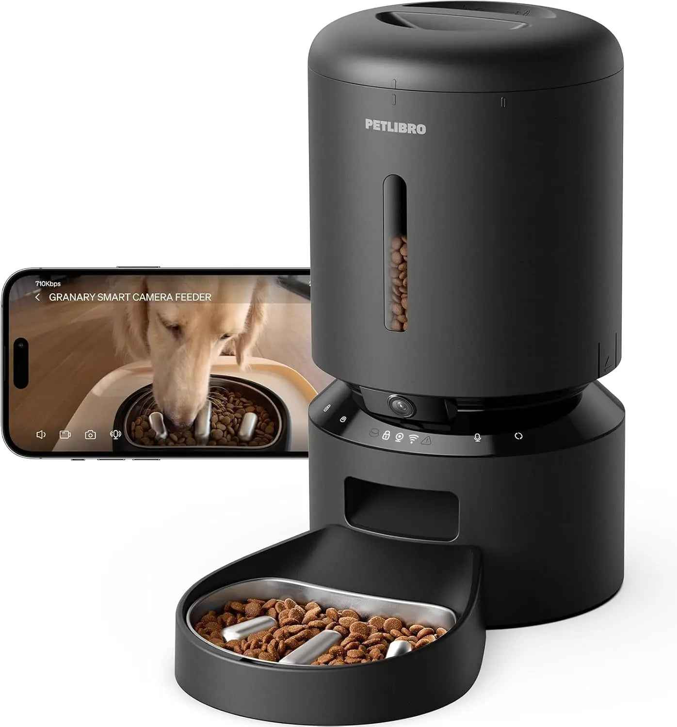 Automatic Pet Feeder 3L/5L with Camera & Voice Call