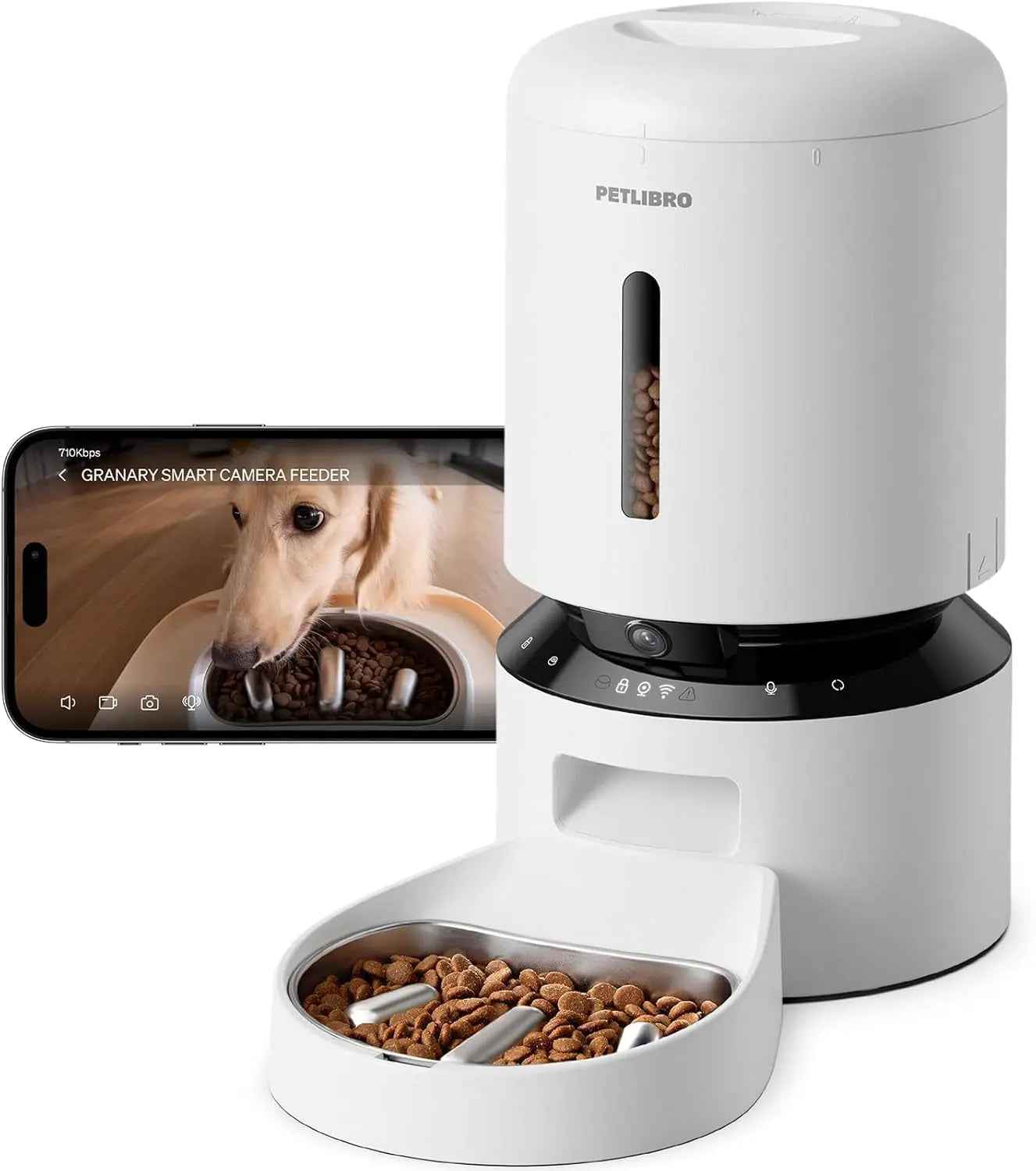 Automatic Pet Feeder 3L/5L with Camera & Voice Call
