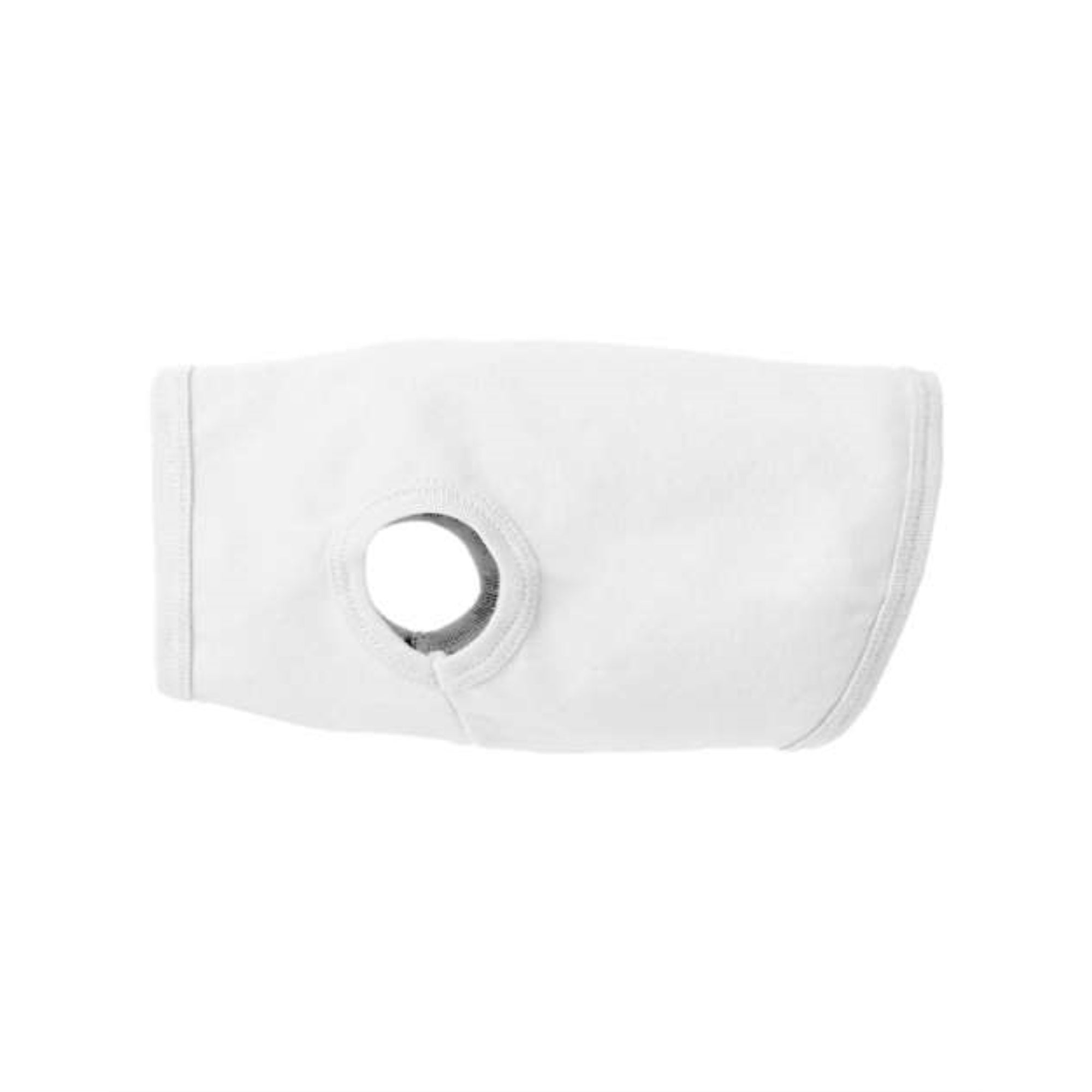 Doggie Skins 100% Combed Ringspun Cotton 1x1 Baby Rib Dog Tank Top, WHITE, X-Large